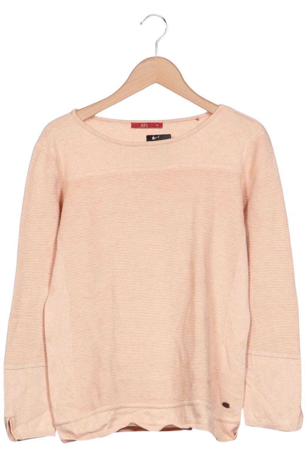 

edc by Esprit Damen Pullover, beige, Gr. 44