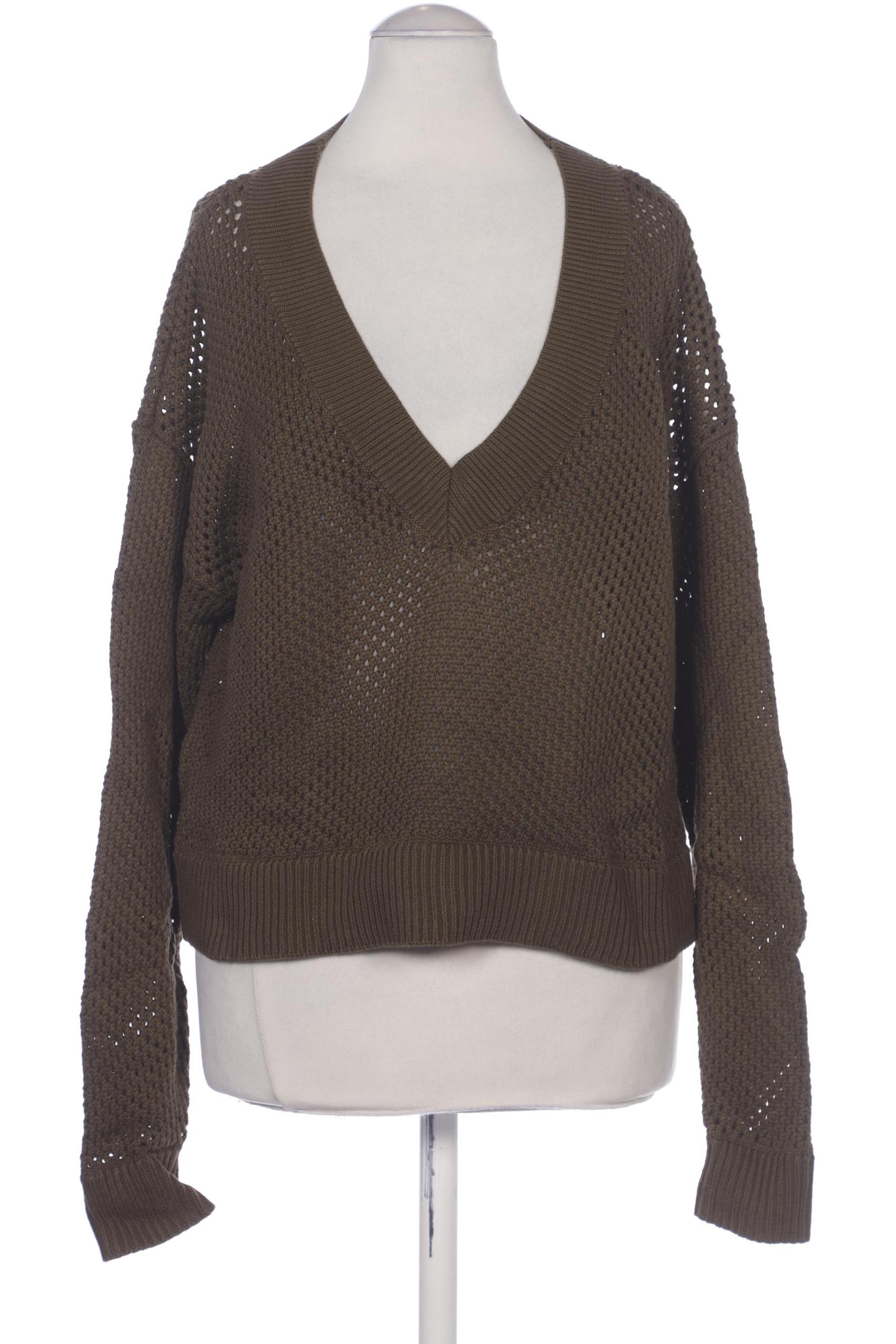 

edc by Esprit Damen Pullover, grün, Gr. 34