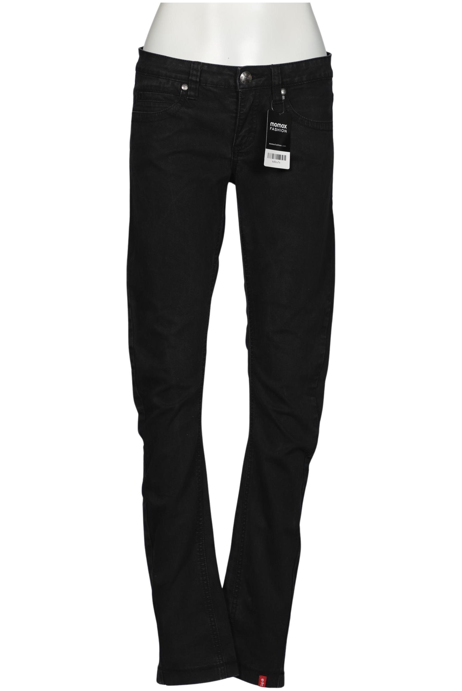 

edc by Esprit Damen Jeans, schwarz, Gr. 38
