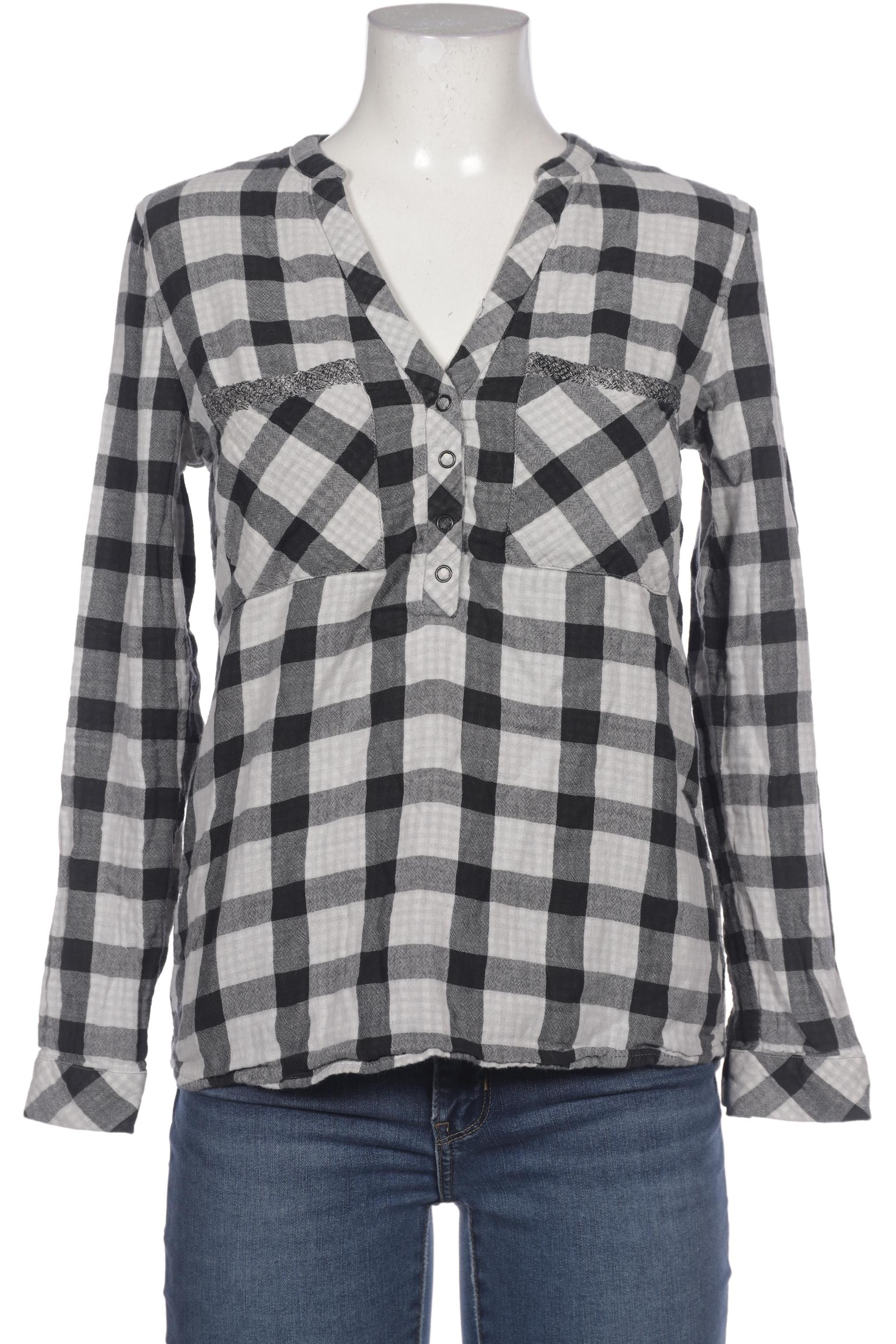 

edc by Esprit Damen Bluse, schwarz, Gr. 38