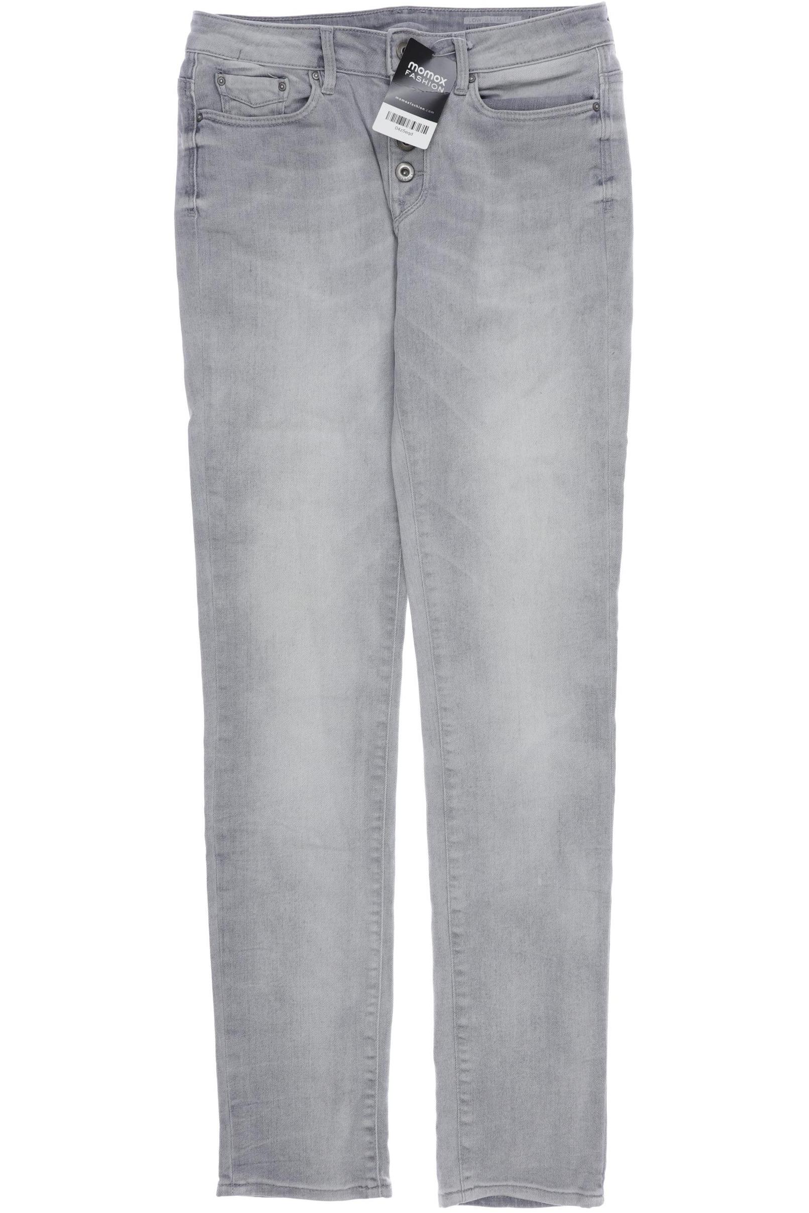 

edc by Esprit Damen Jeans, grau, Gr. 28