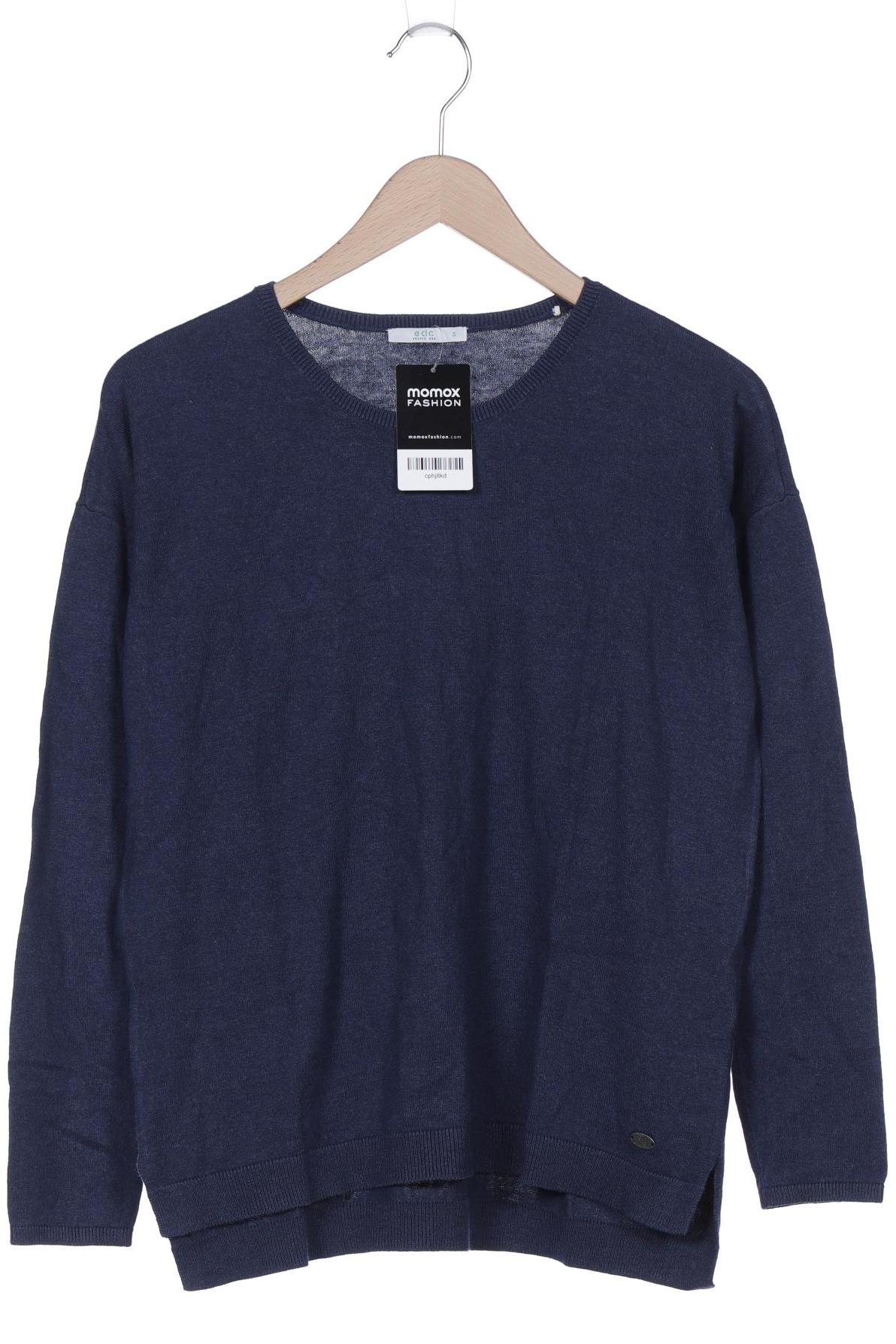 

edc by Esprit Damen Pullover, marineblau, Gr. 36