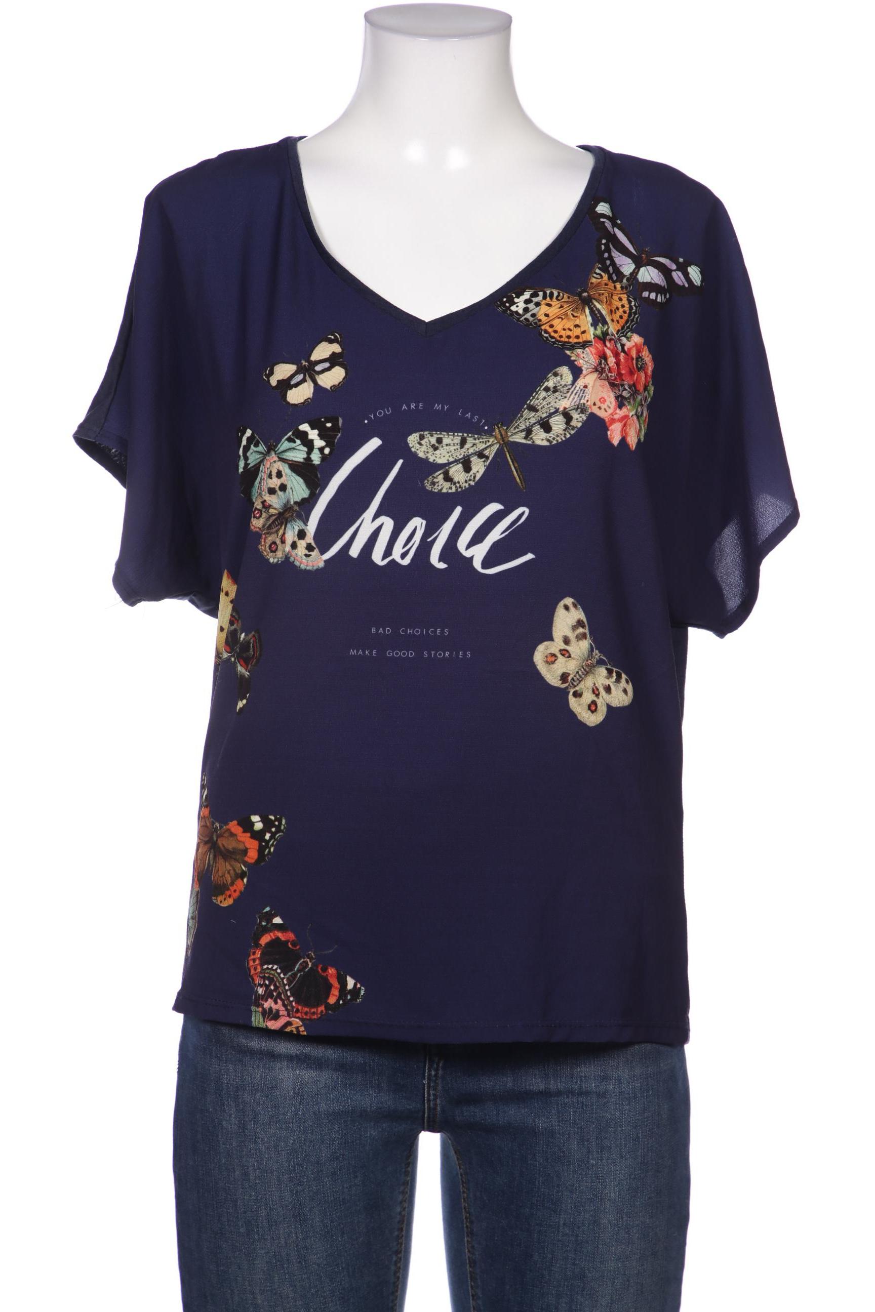 

edc by Esprit Damen Bluse, marineblau, Gr. 36