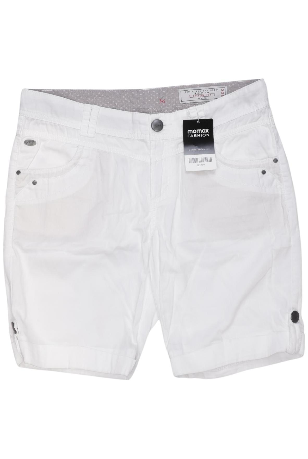 

edc by Esprit Damen Shorts, weiß, Gr. 36