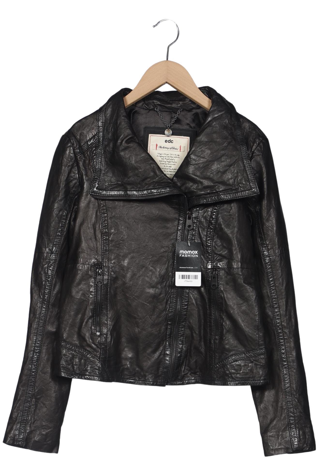 

edc by Esprit Damen Jacke, schwarz, Gr. 38