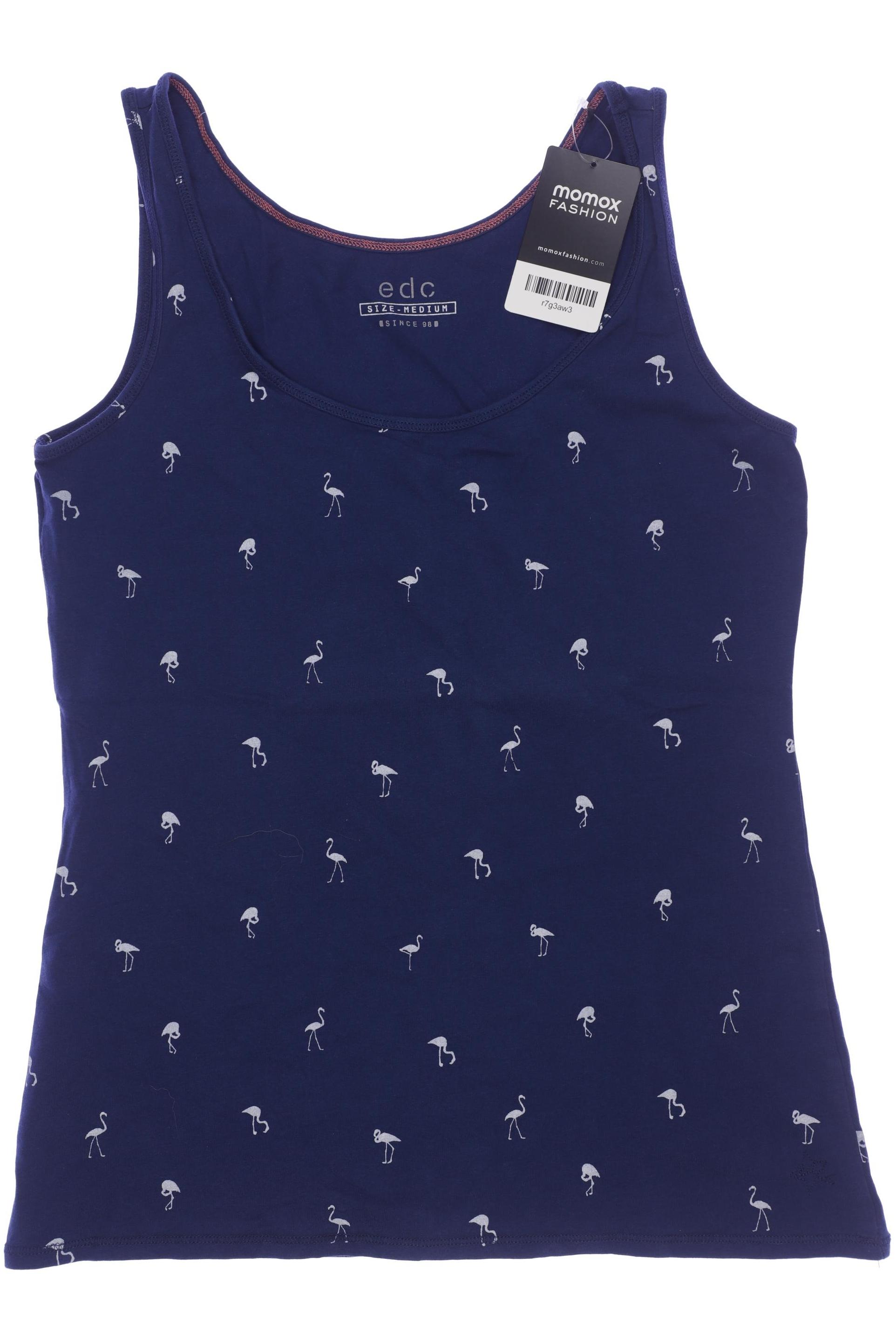 

edc by Esprit Damen Top, blau, Gr. 38