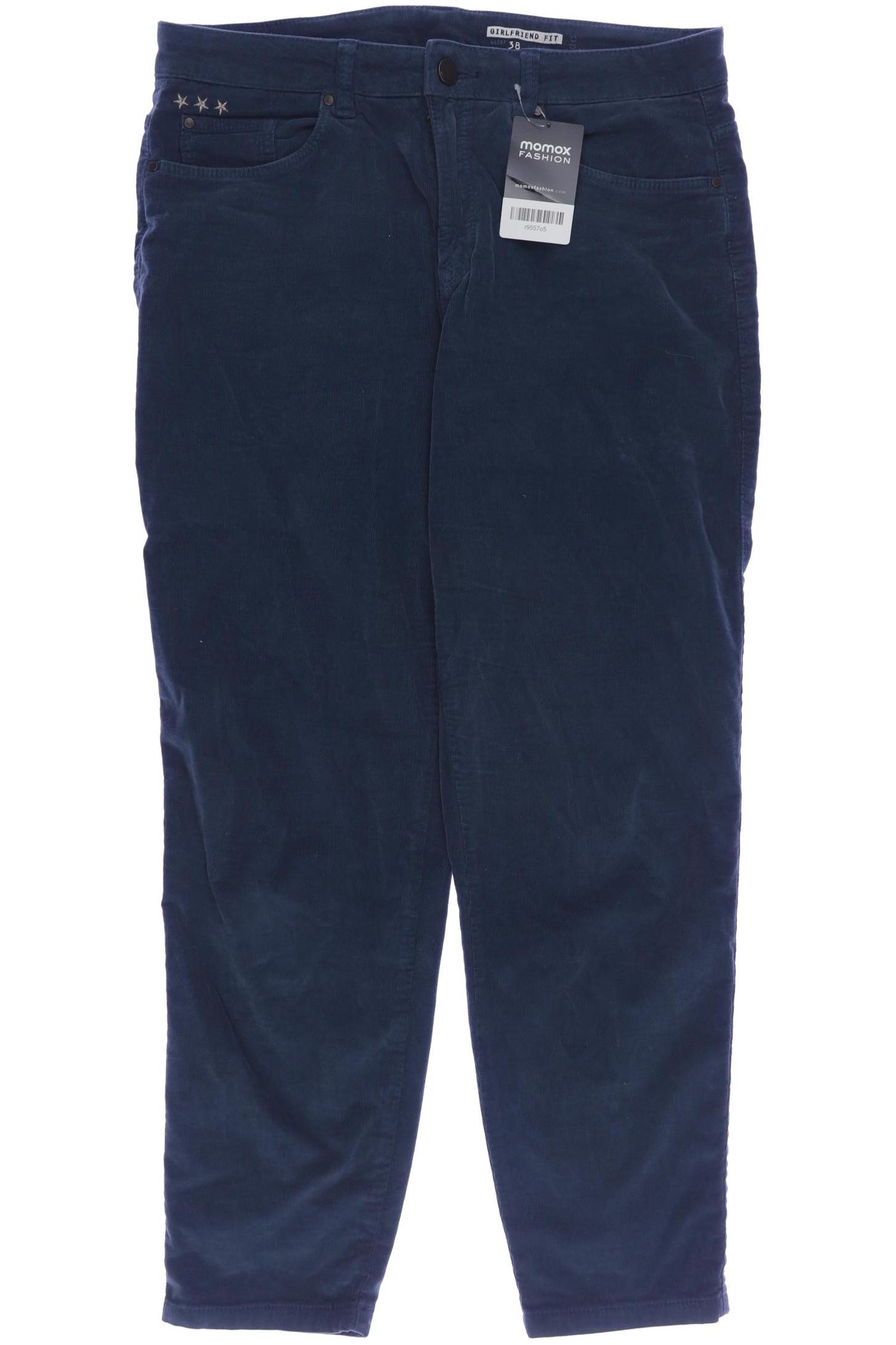 

edc by Esprit Damen Stoffhose, grün, Gr. 38