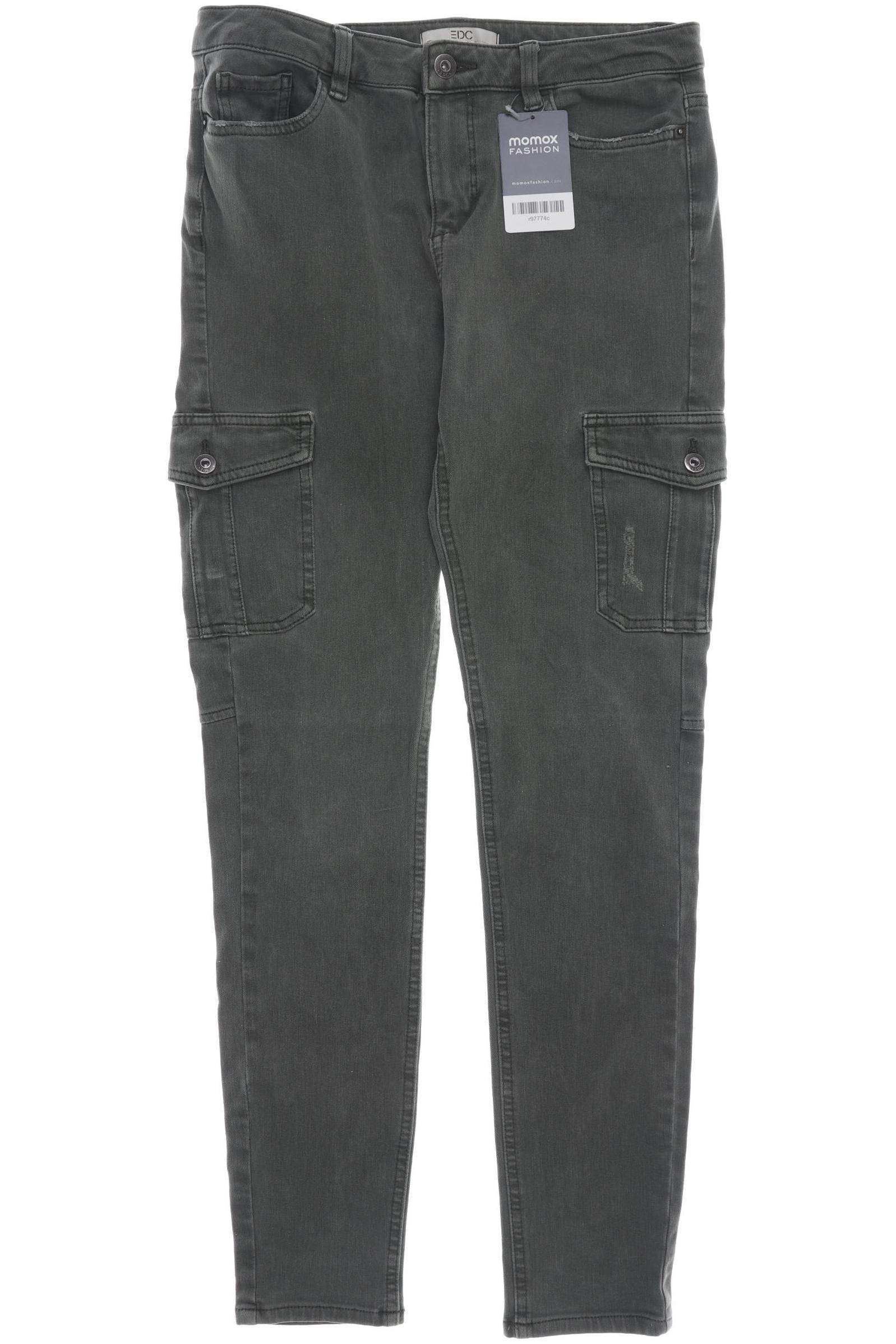 

edc by Esprit Damen Jeans, grün, Gr. 36