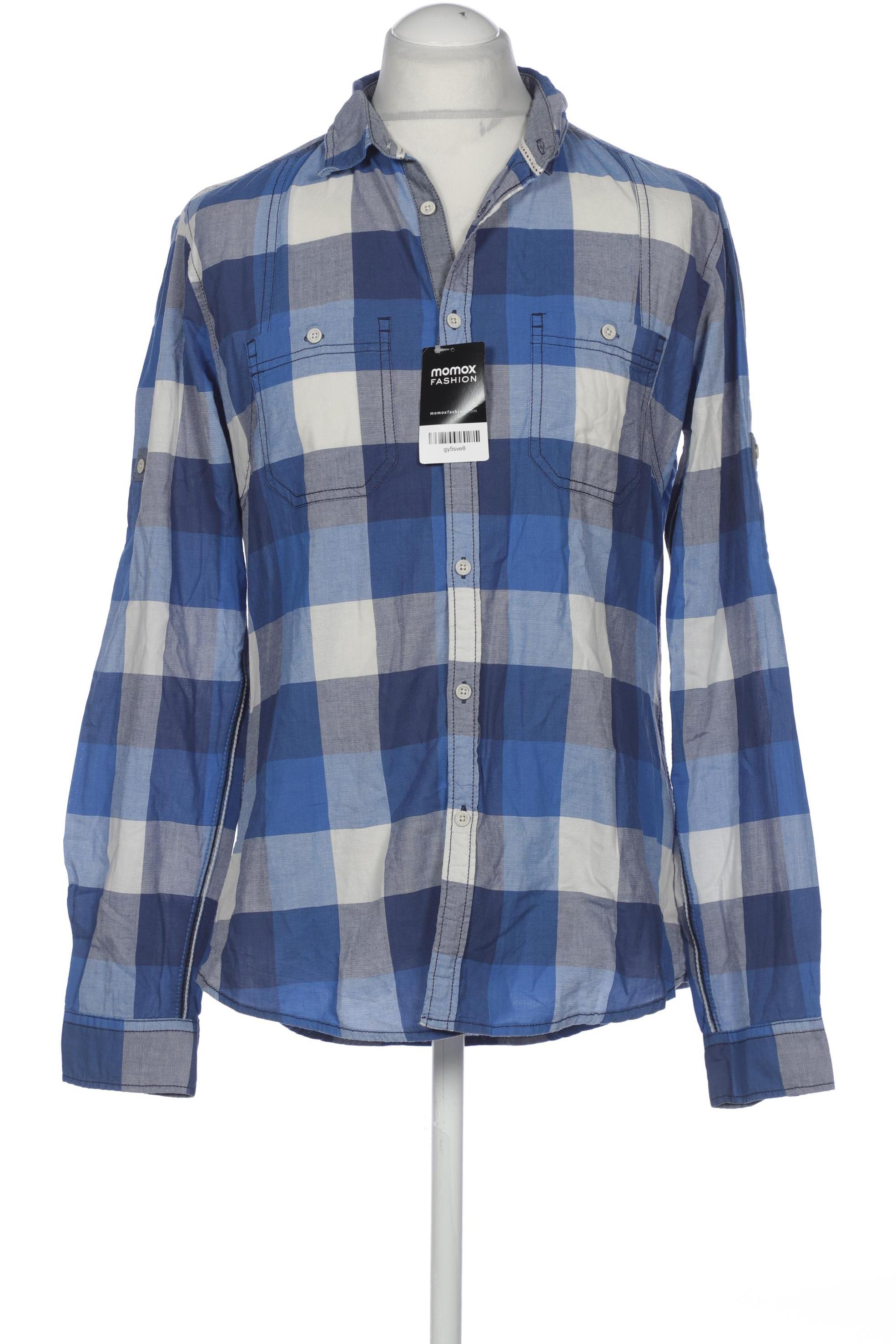 Thumbnail - edc by Esprit Herren Hemd, blau, Gr. 52