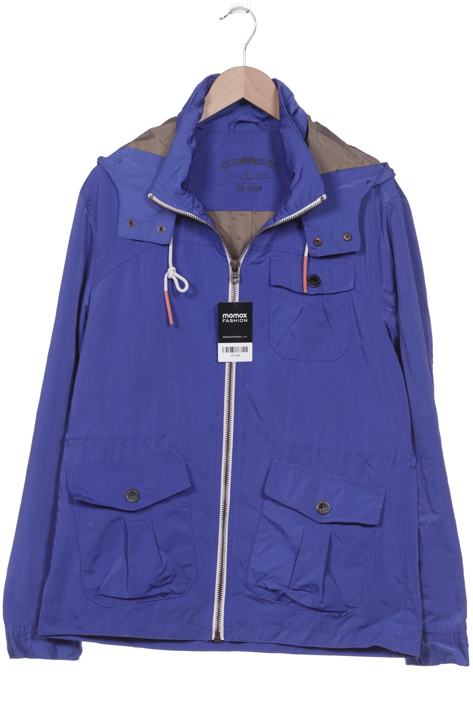 

edc by Esprit Herren Jacke, blau, Gr. 52