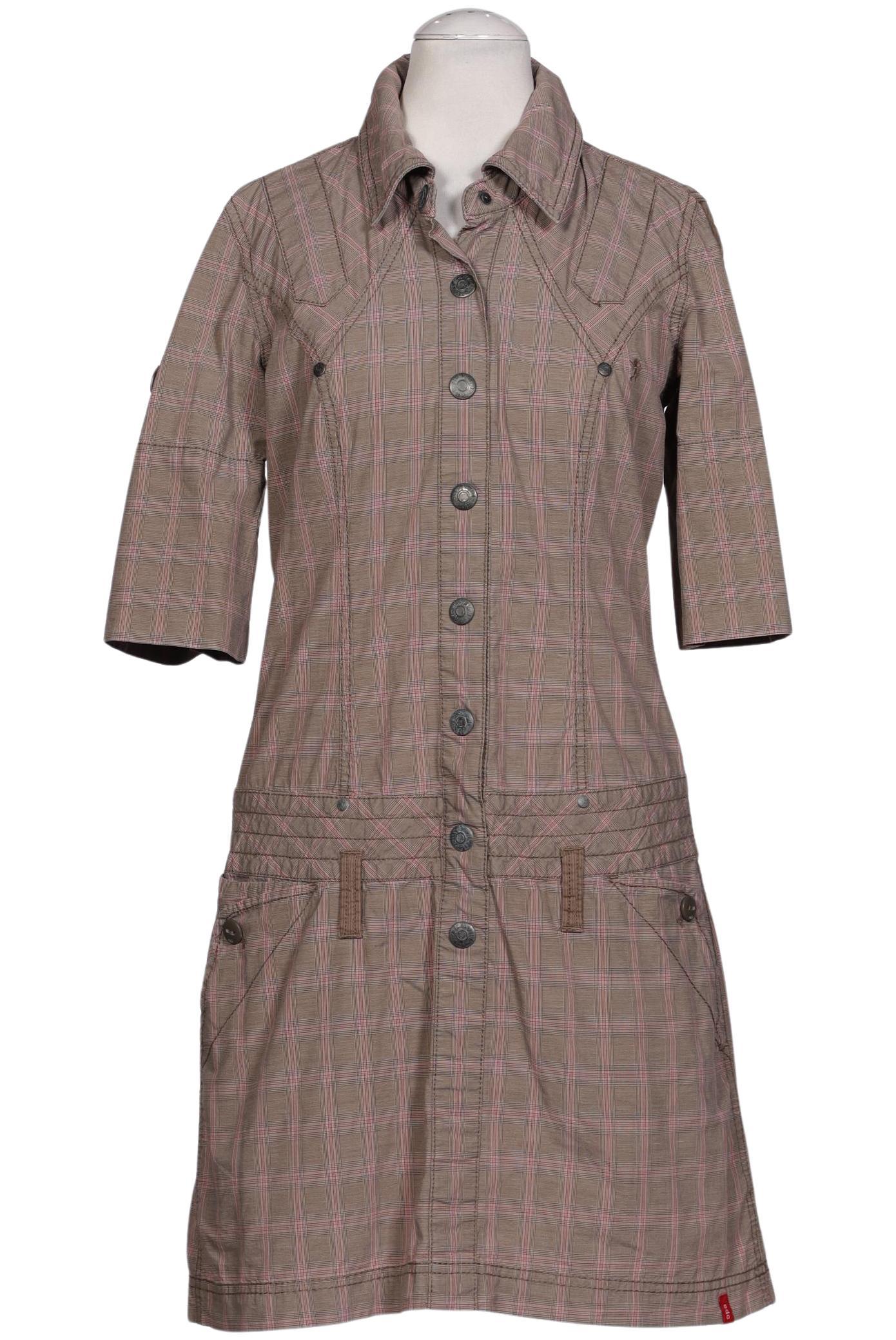 

edc by Esprit Damen Kleid, beige, Gr. 36