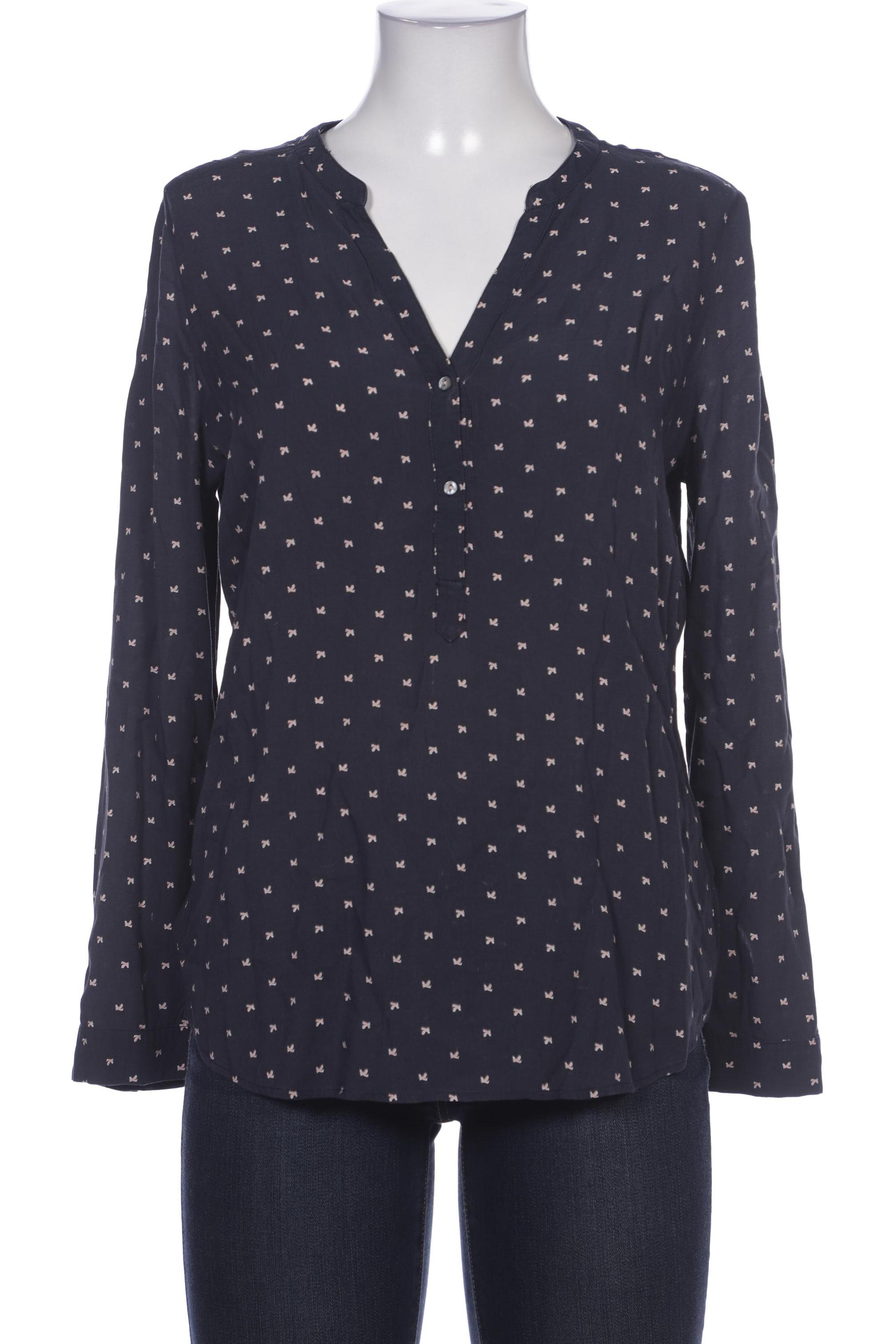 

edc by Esprit Damen Bluse, marineblau, Gr. 42