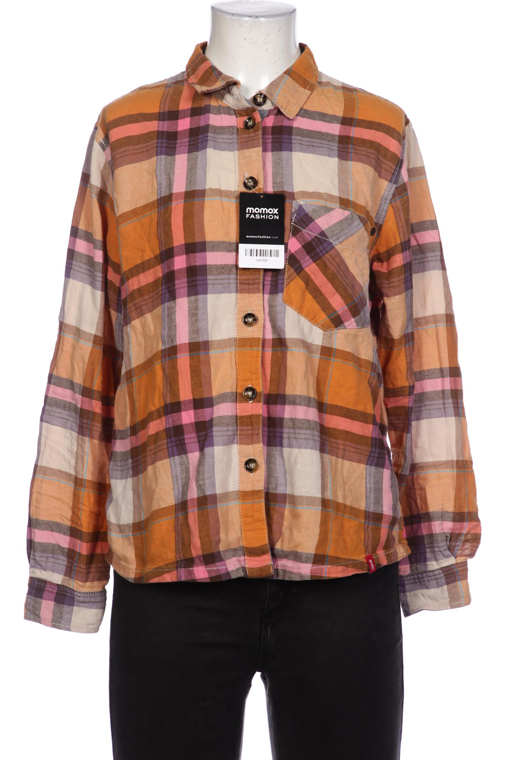 

edc by Esprit Damen Bluse, orange, Gr. 36