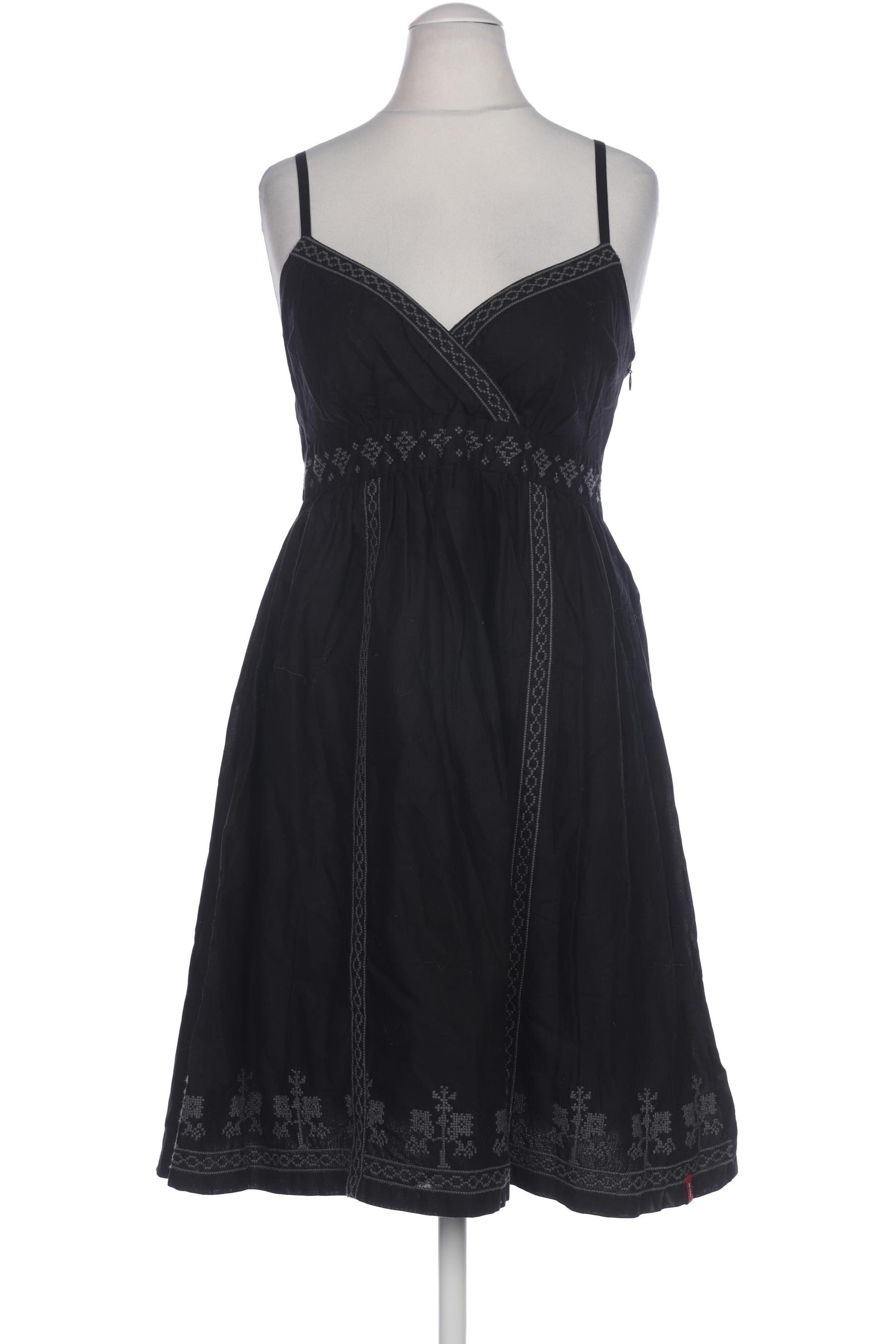 

edc by Esprit Damen Kleid, schwarz, Gr. 36