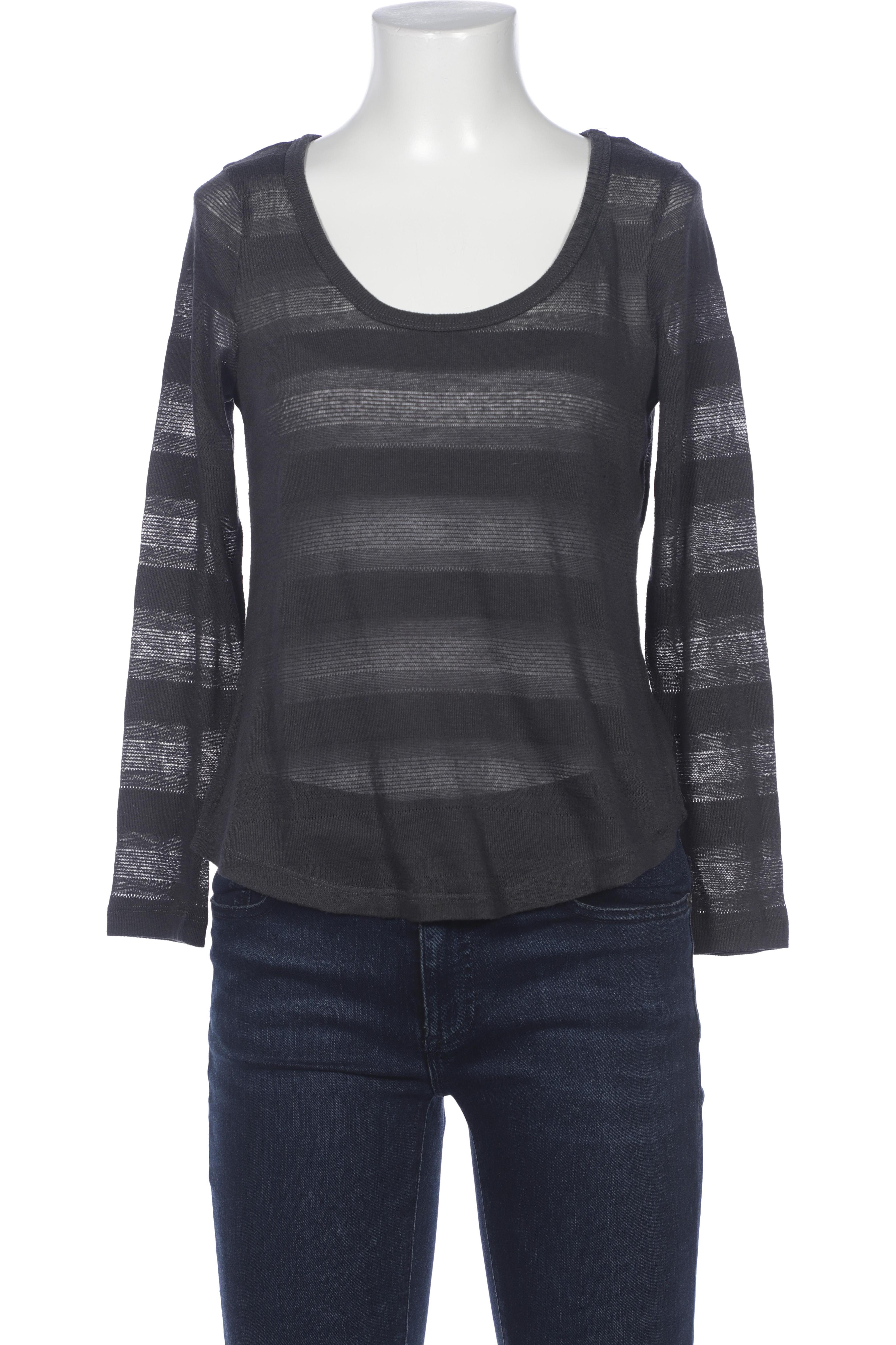 

edc by Esprit Damen Langarmshirt, grau, Gr. 36