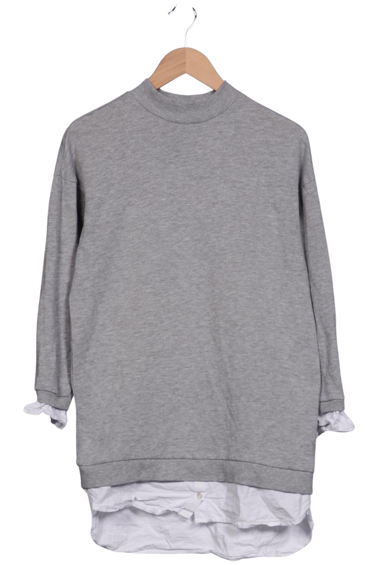 

edc by Esprit Damen Sweatshirt, grau, Gr. 36