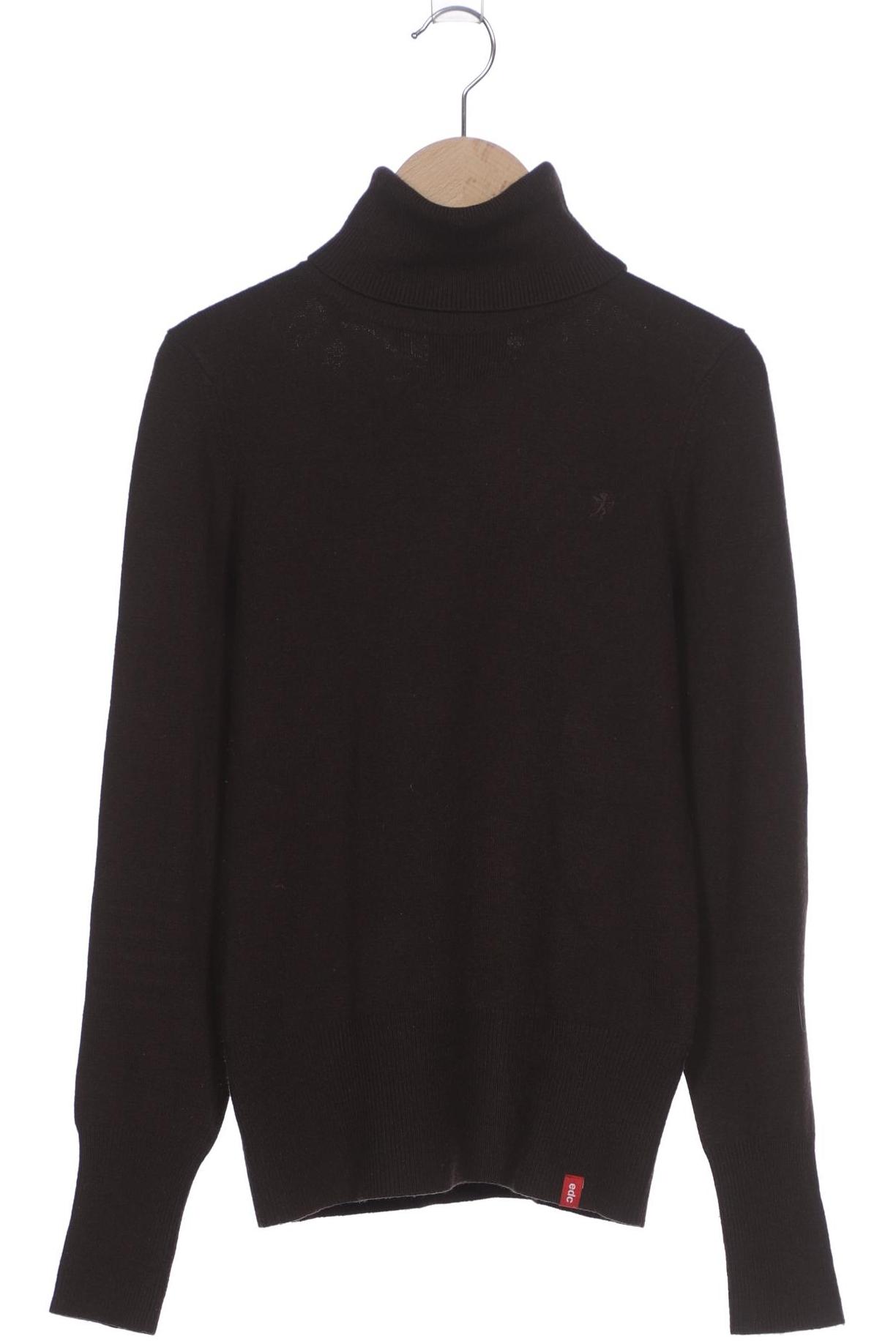 

edc by Esprit Damen Pullover, braun, Gr. 34