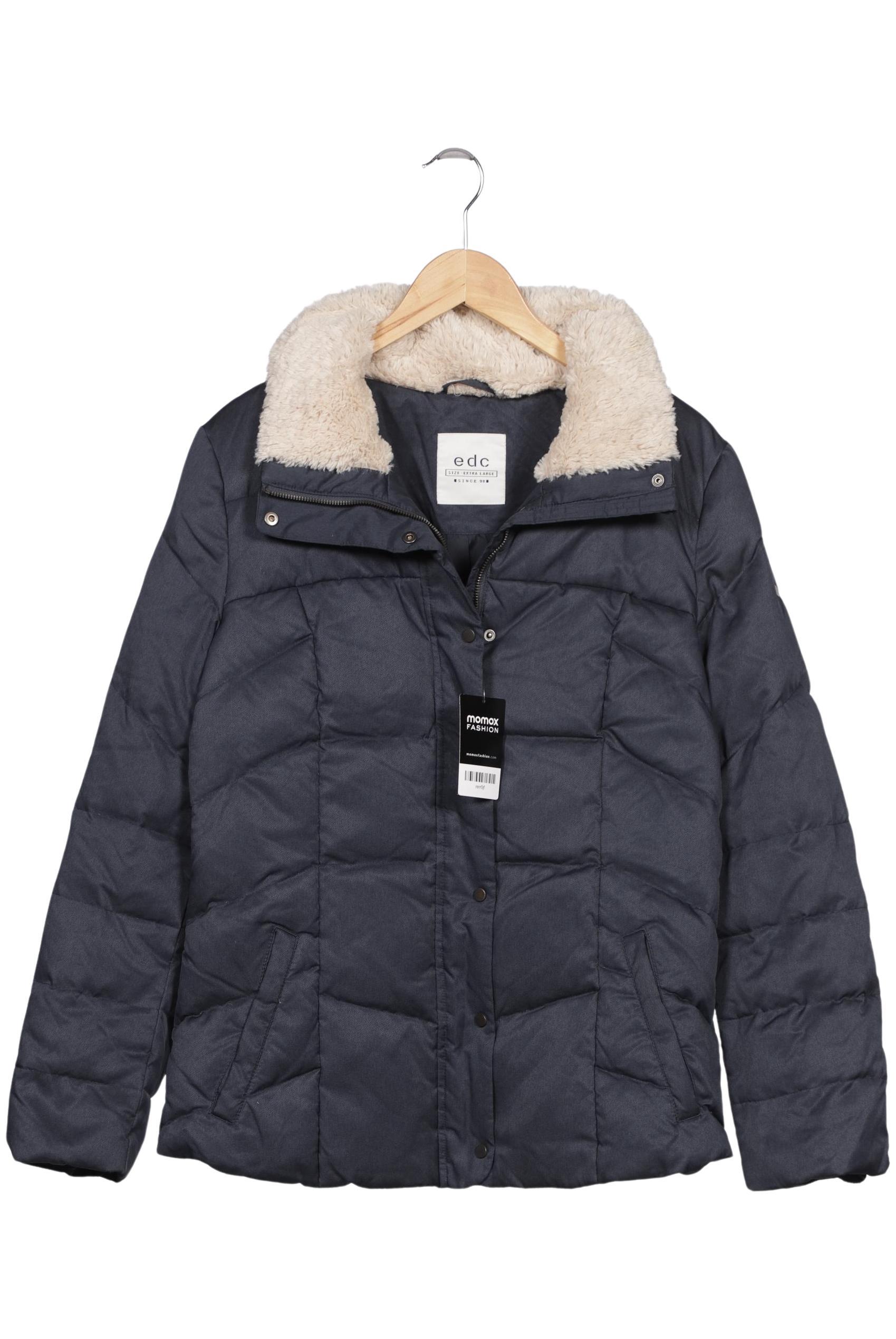 

edc by Esprit Damen Jacke, marineblau, Gr. 44