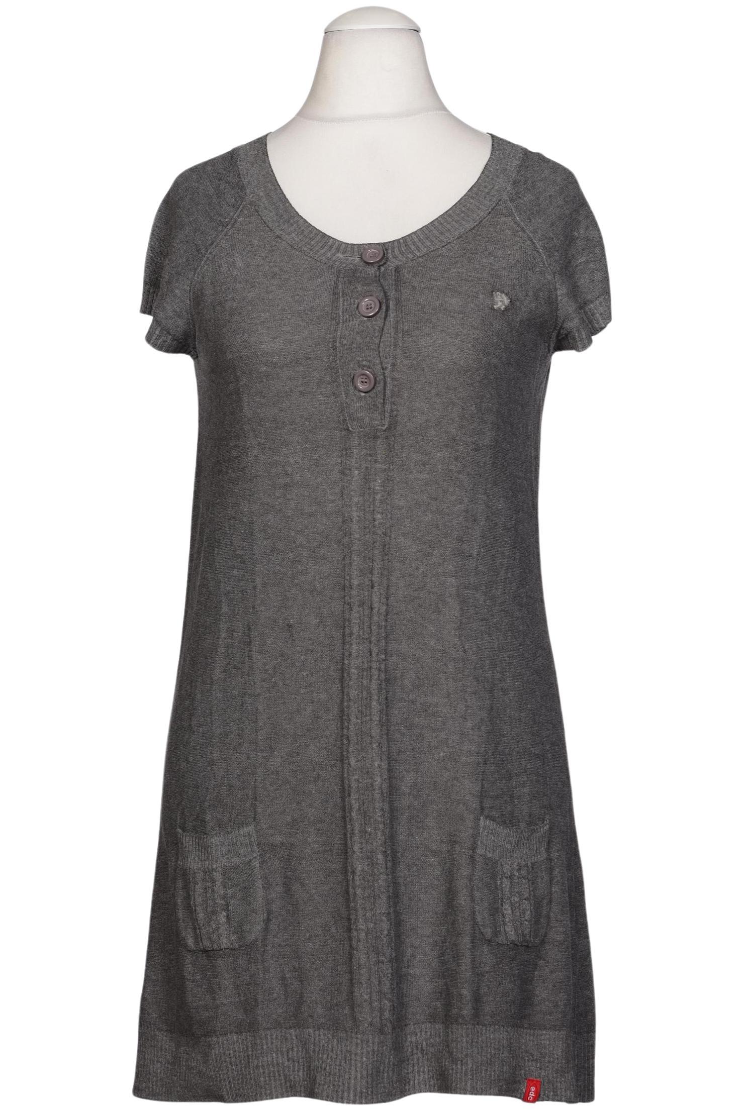 

edc by Esprit Damen Kleid, grau, Gr. 38