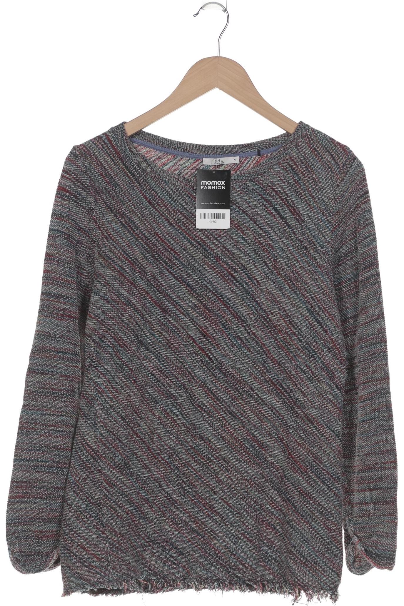 

edc by Esprit Damen Pullover, blau, Gr. 38