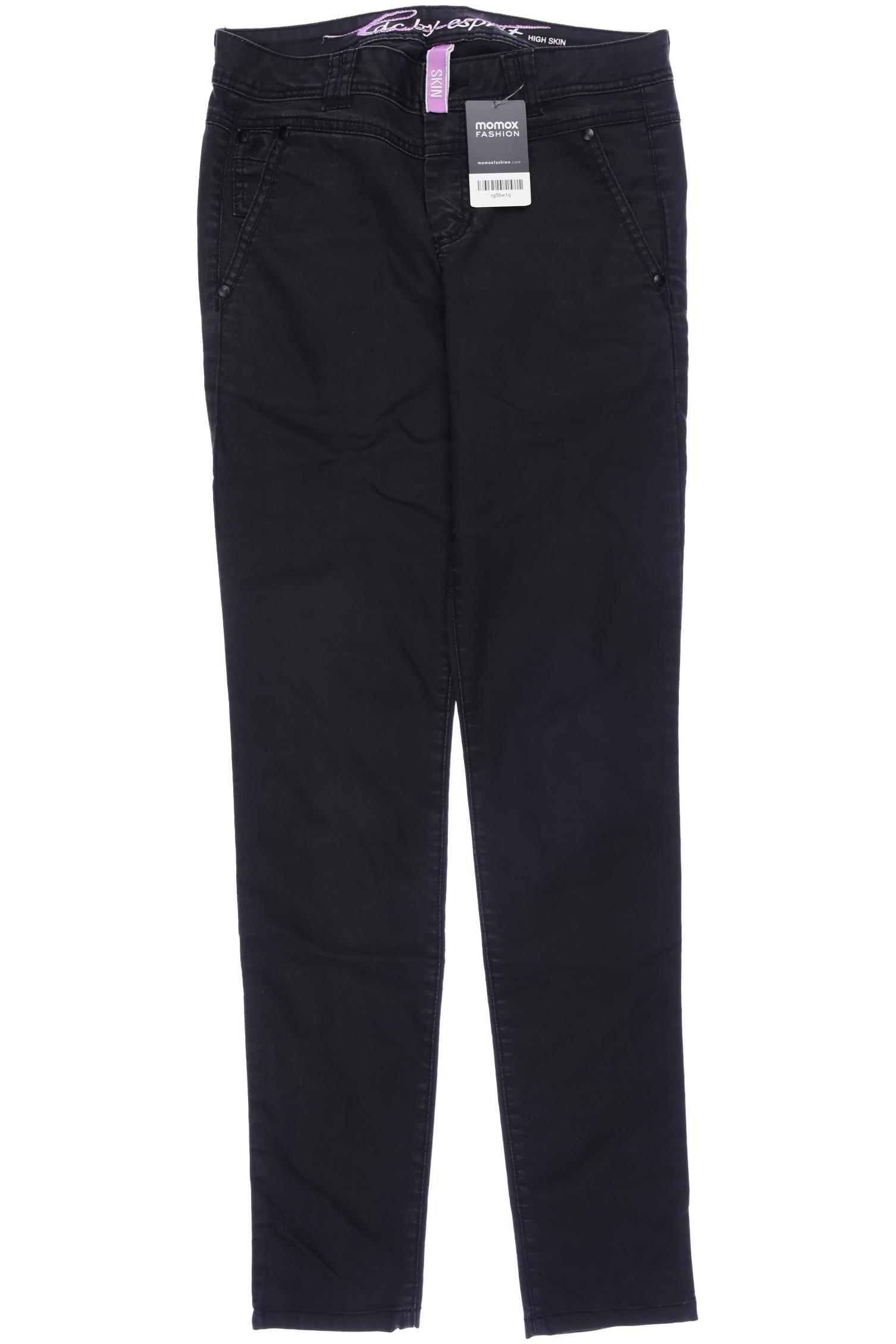 

edc by Esprit Damen Stoffhose, schwarz, Gr. 29