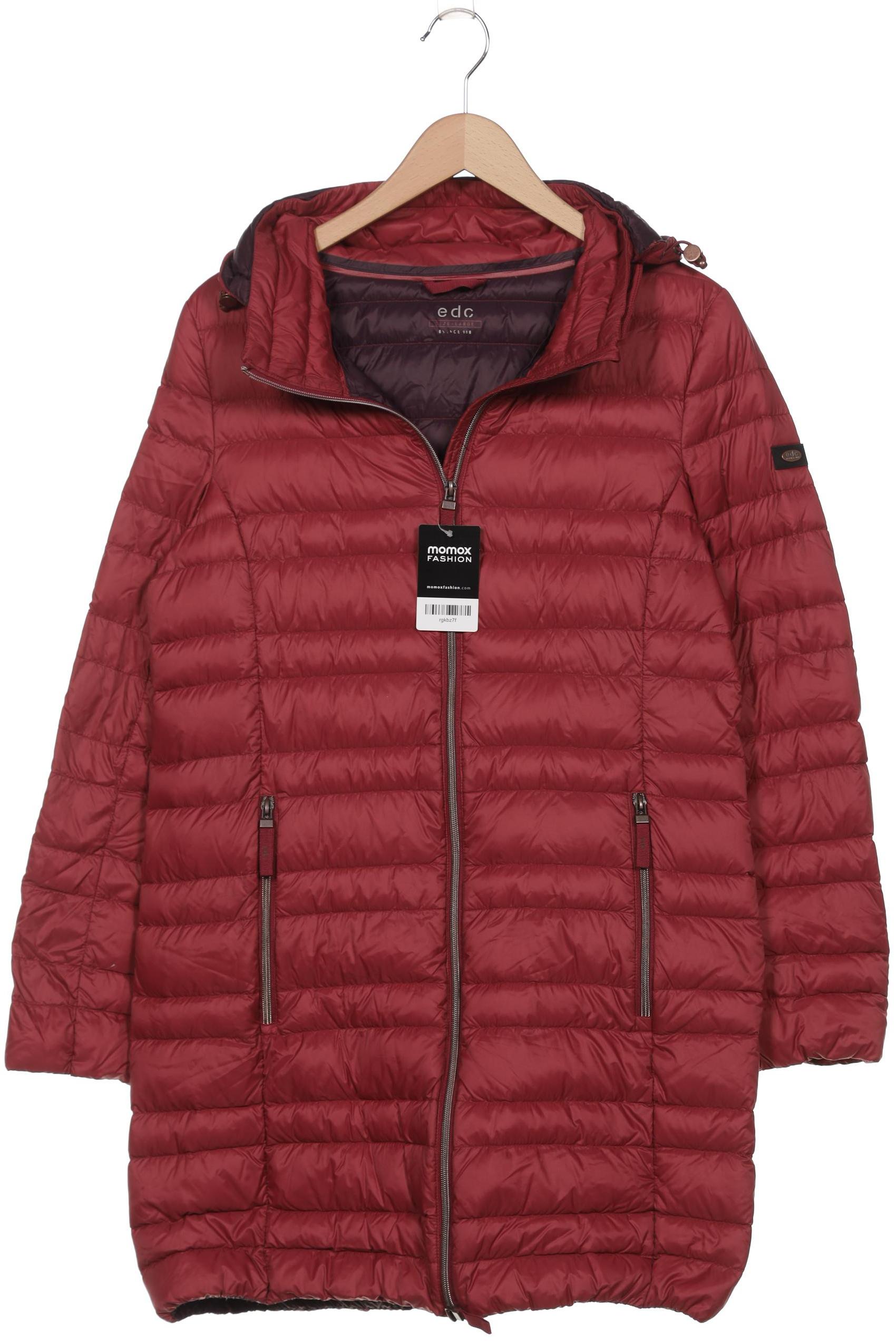 

edc by Esprit Damen Mantel, rot, Gr. 42
