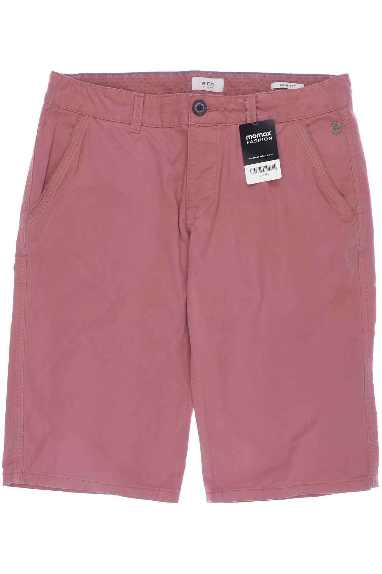 

edc by Esprit Herren Shorts, pink, Gr. 33