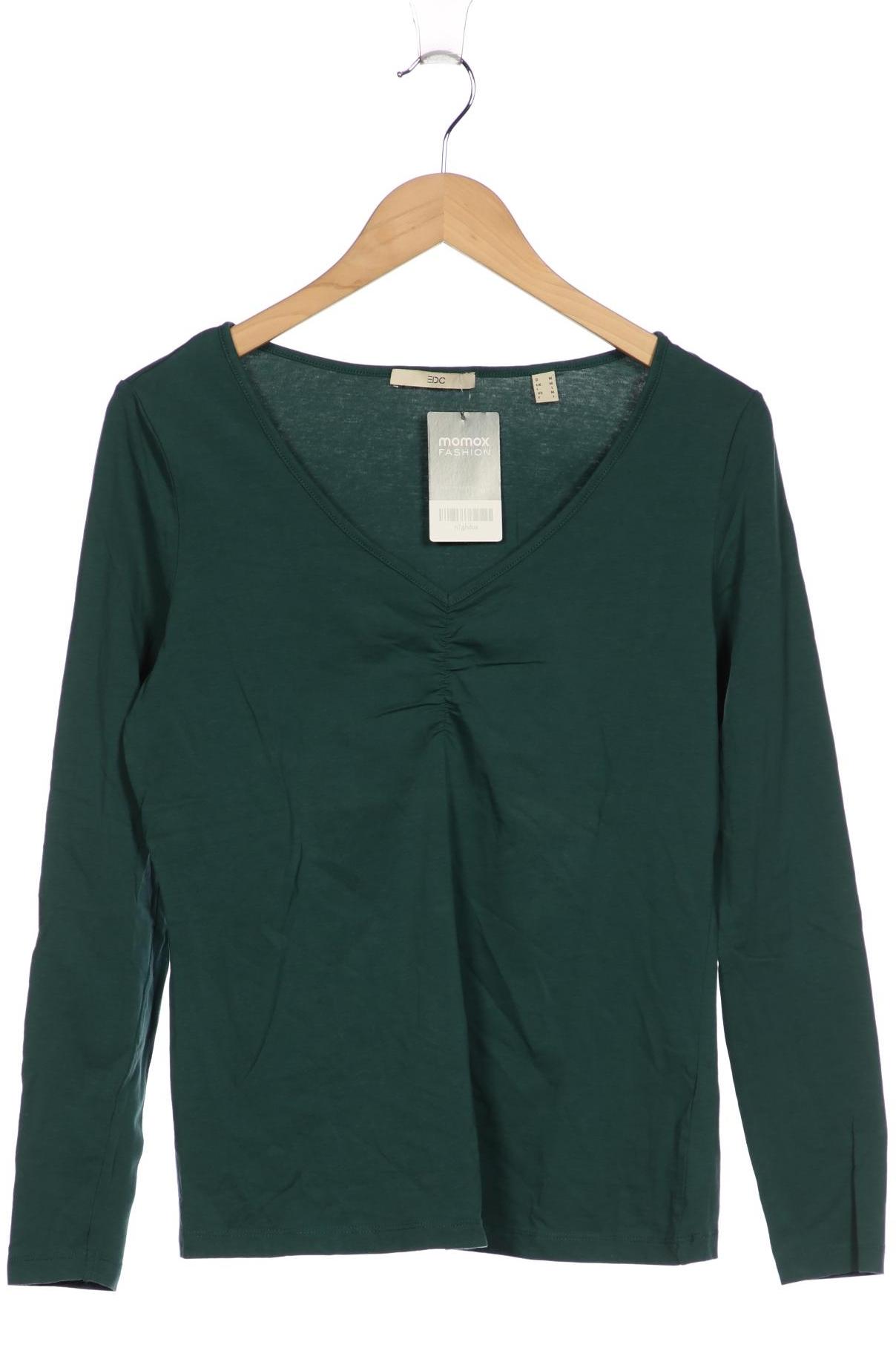 

edc by Esprit Damen Langarmshirt, türkis, Gr. 38