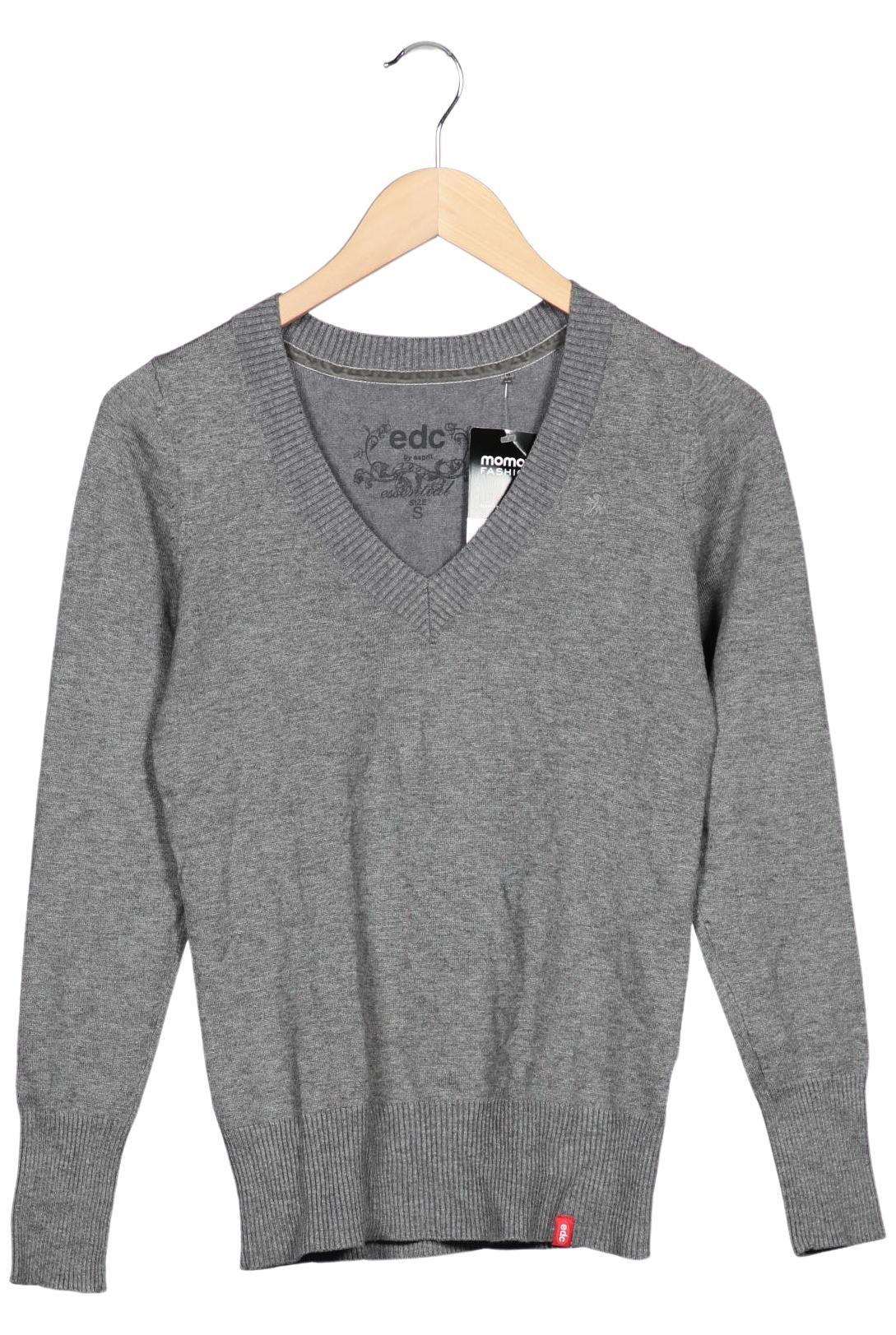 

edc by Esprit Damen Pullover, grau, Gr. 36