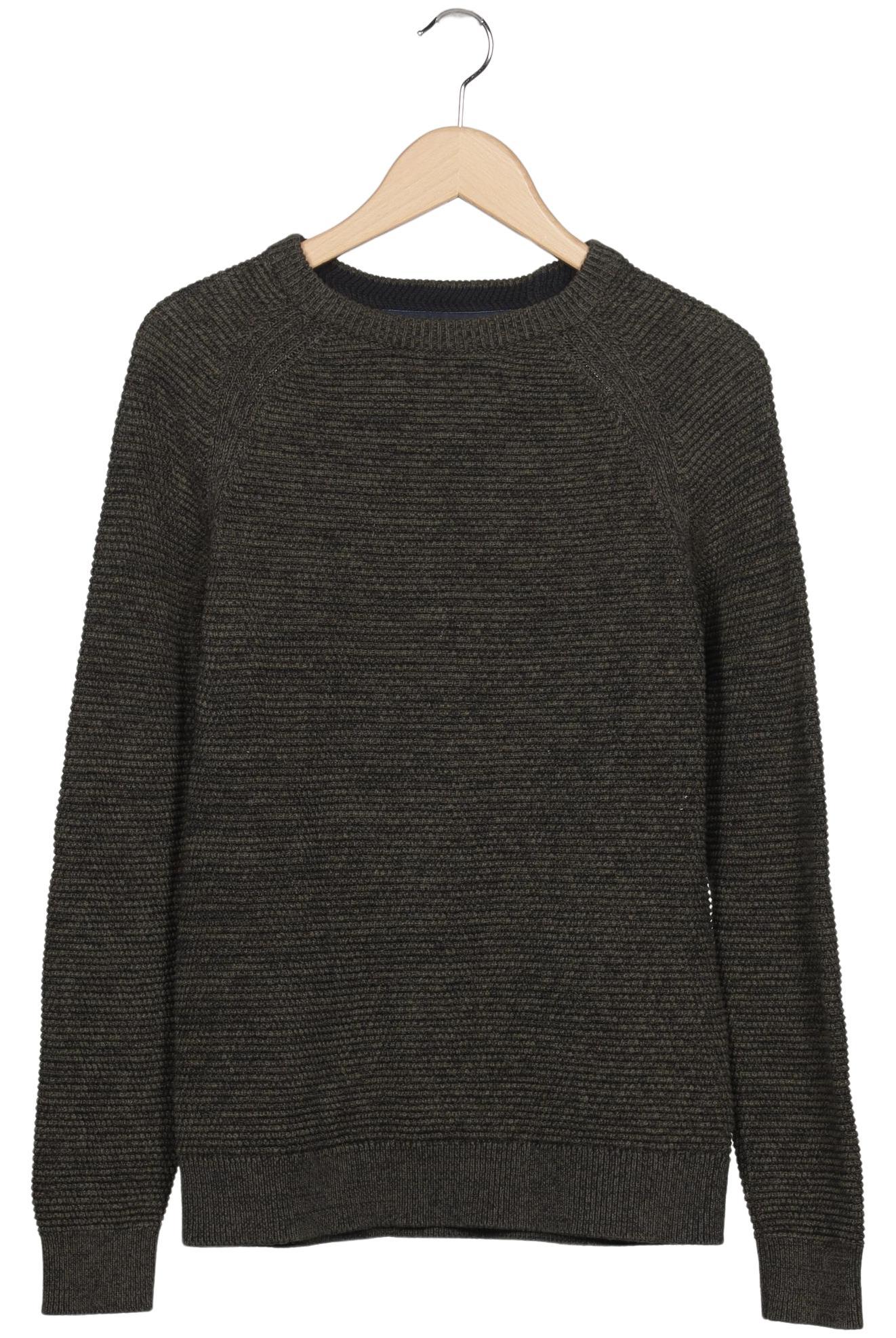 

edc by Esprit Herren Pullover, grün, Gr. 48