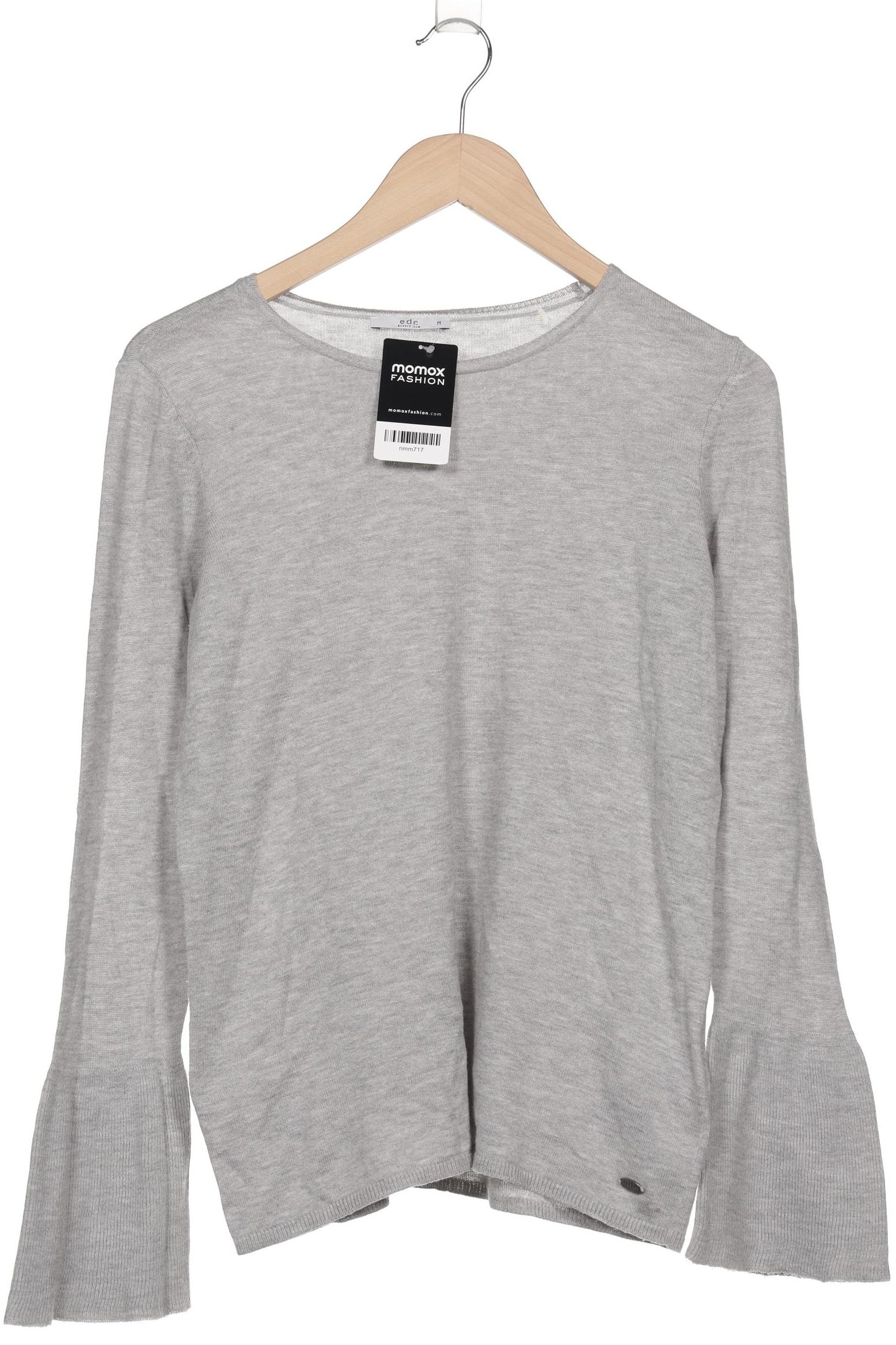 

edc by Esprit Damen Pullover, grau, Gr. 38