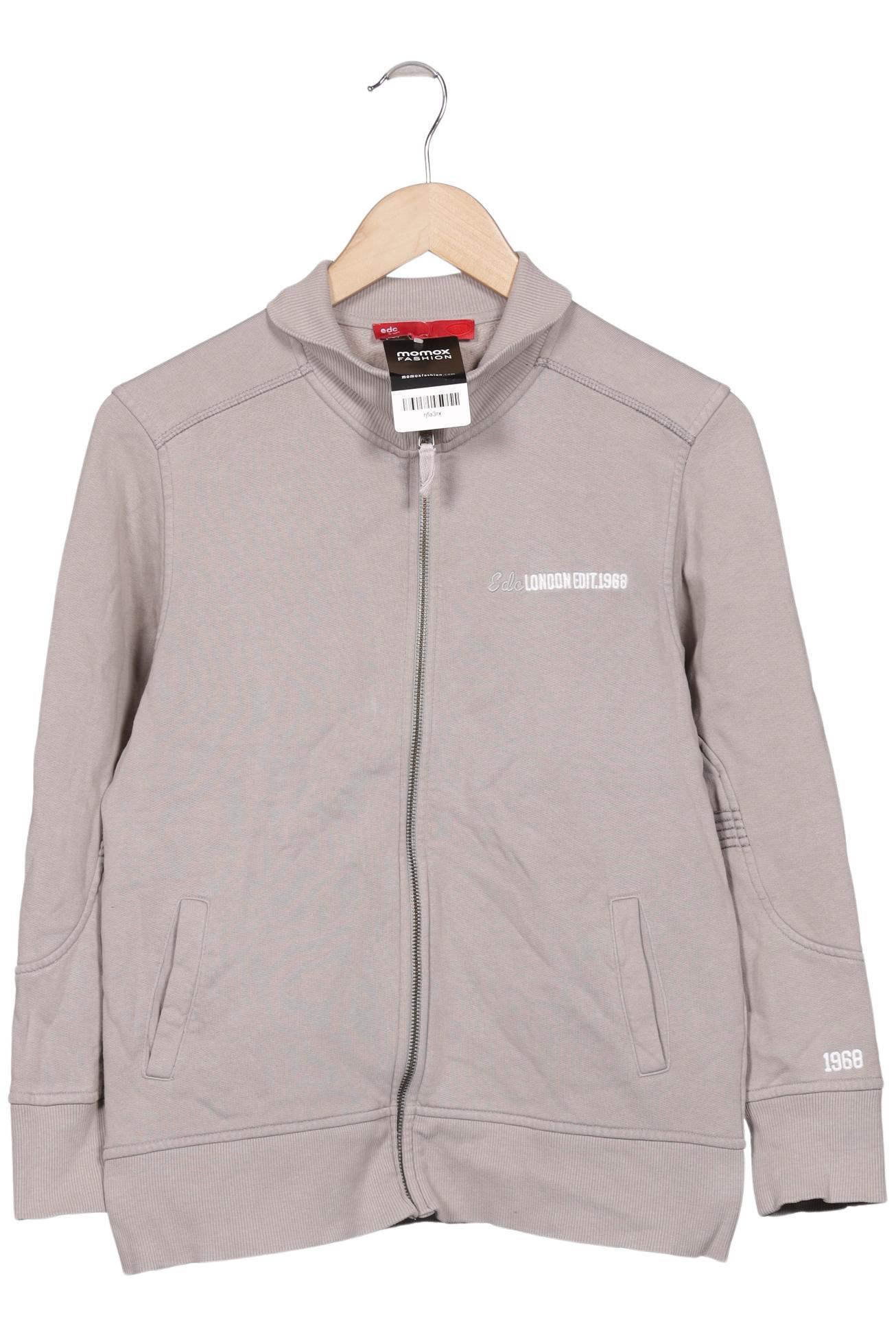 

edc by Esprit Damen Sweatshirt, grau, Gr. 38