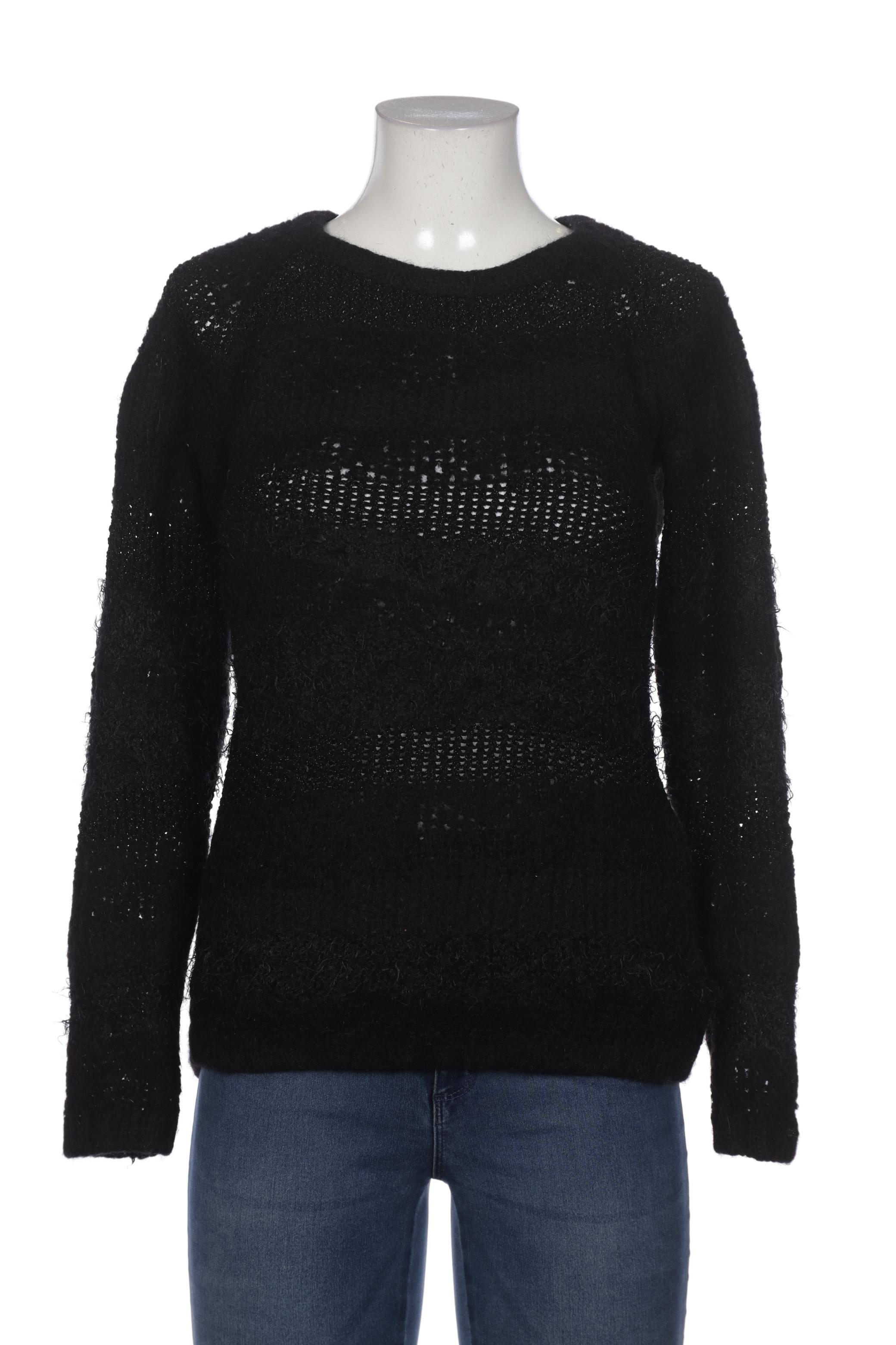 

edc by Esprit Damen Pullover, schwarz, Gr. 38
