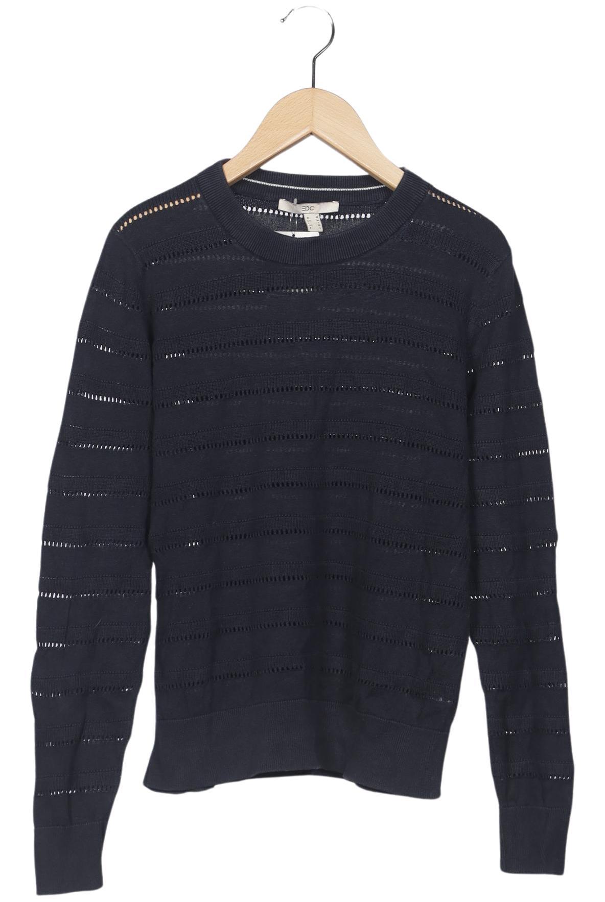 

edc by Esprit Damen Pullover, marineblau, Gr. 38