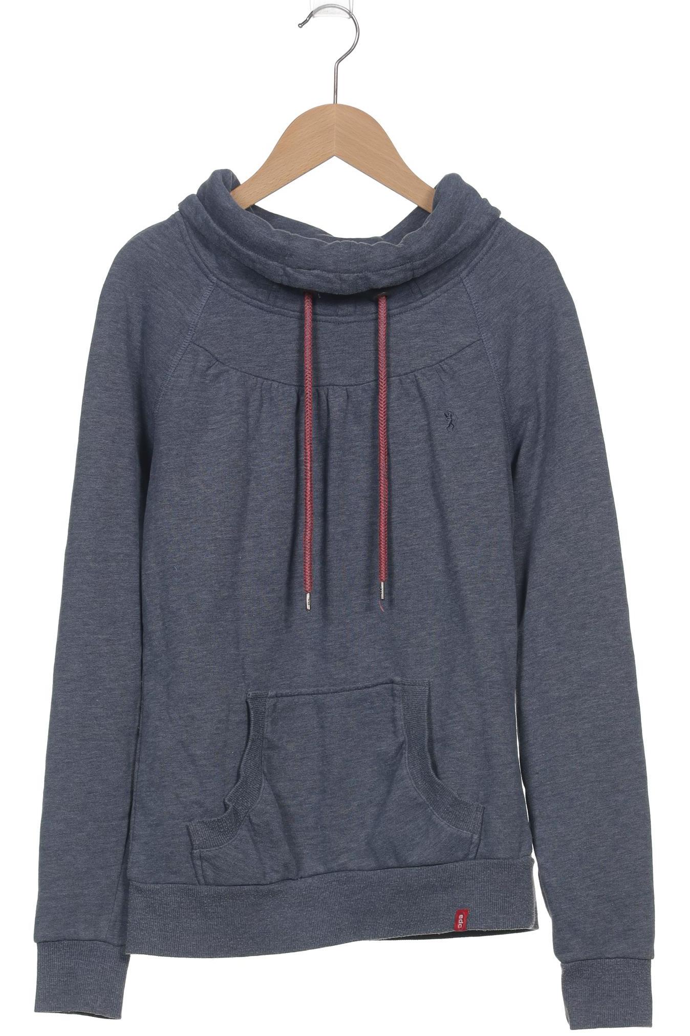 

edc by Esprit Damen Sweatshirt, blau, Gr. 38