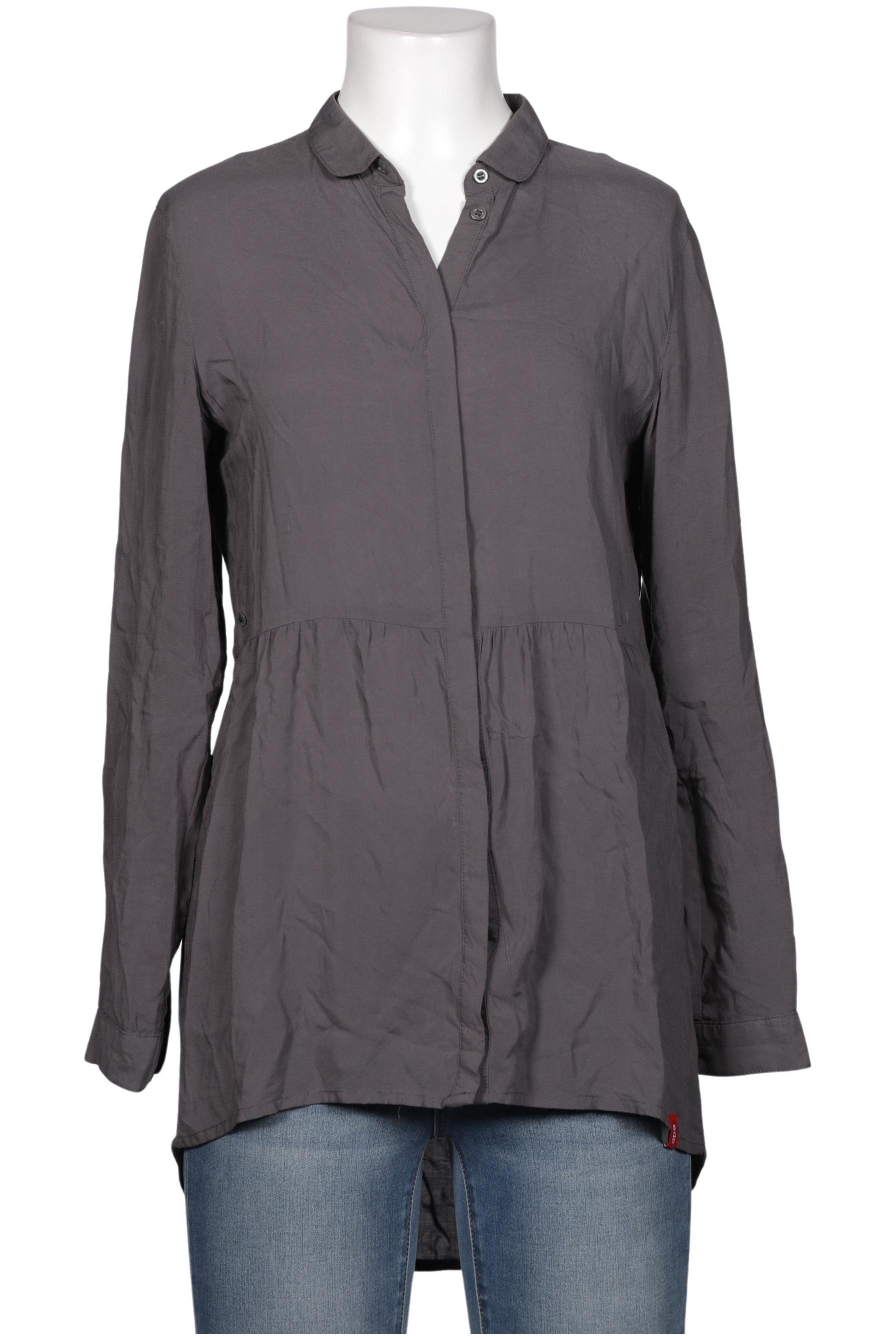 

edc by Esprit Damen Bluse, grau, Gr. 36