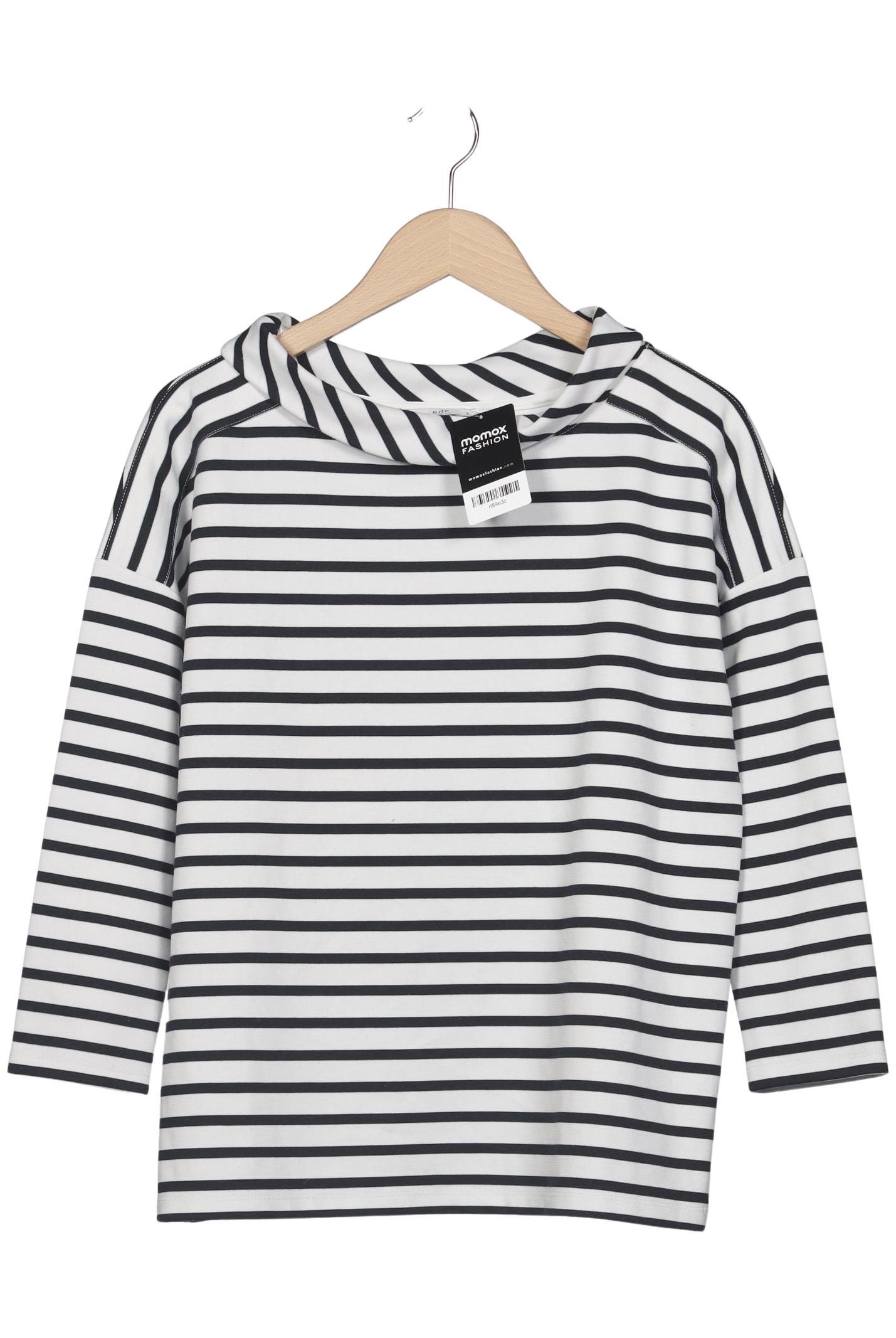 

edc by Esprit Damen Langarmshirt, mehrfarbig, Gr. 42