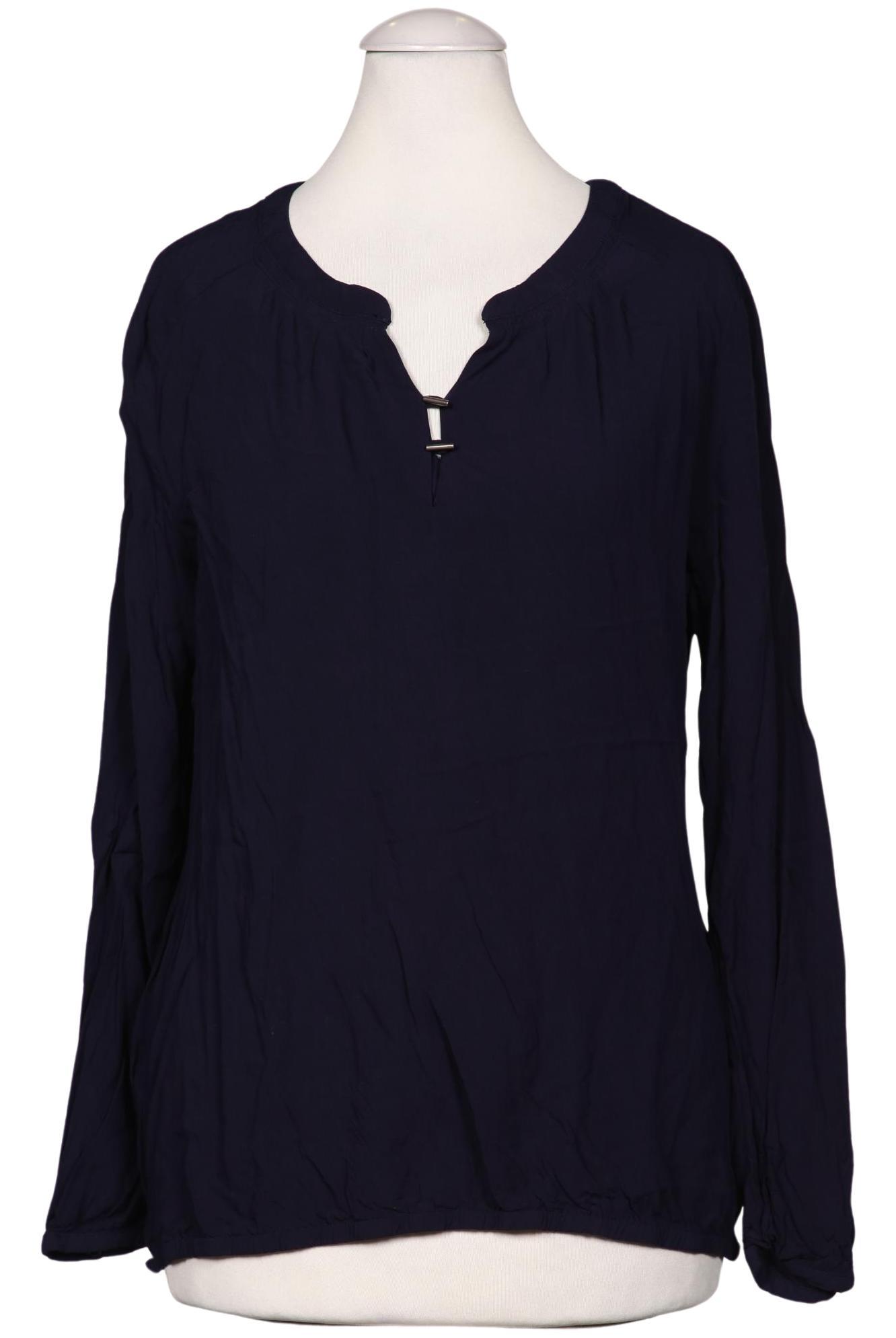 

edc by Esprit Damen Bluse, marineblau, Gr. 36