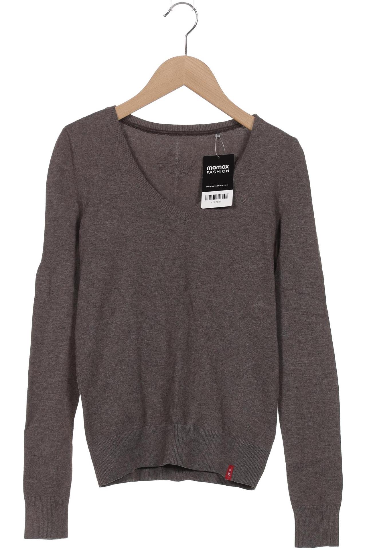 

edc by Esprit Damen Pullover, grau, Gr. 36