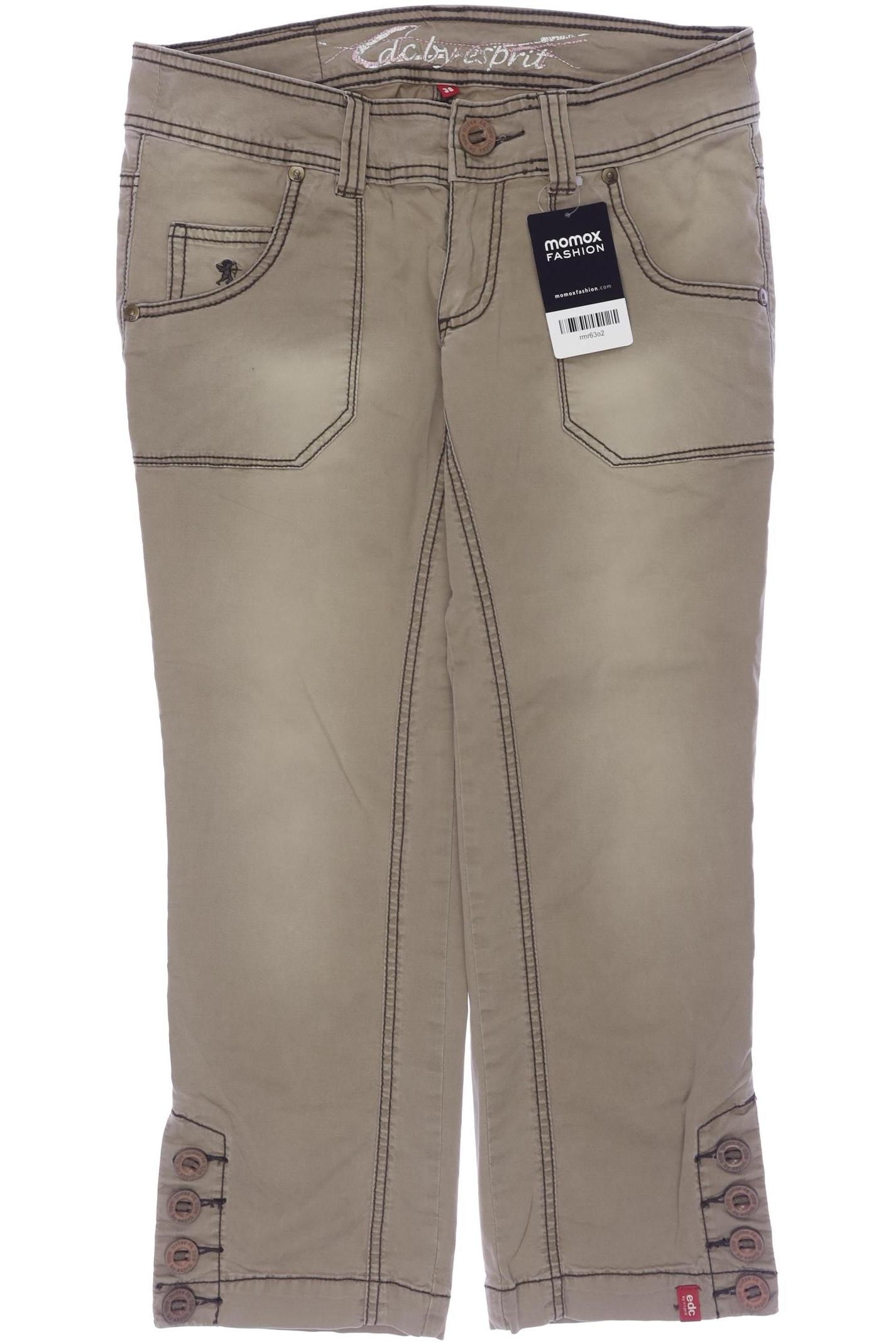 

edc by Esprit Damen Shorts, beige, Gr. 38