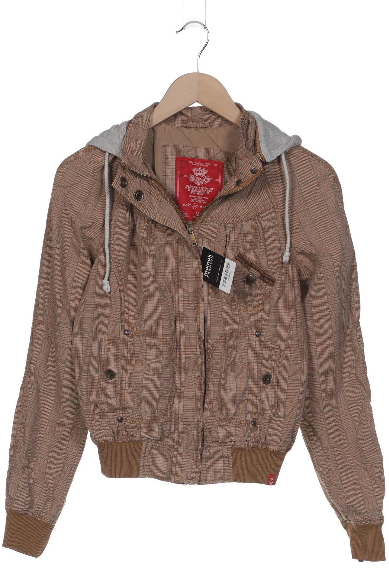 

edc by Esprit Damen Jacke, beige, Gr. 38