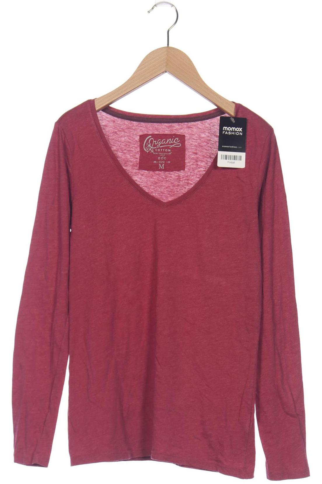 

edc by Esprit Damen Langarmshirt, pink, Gr. 38