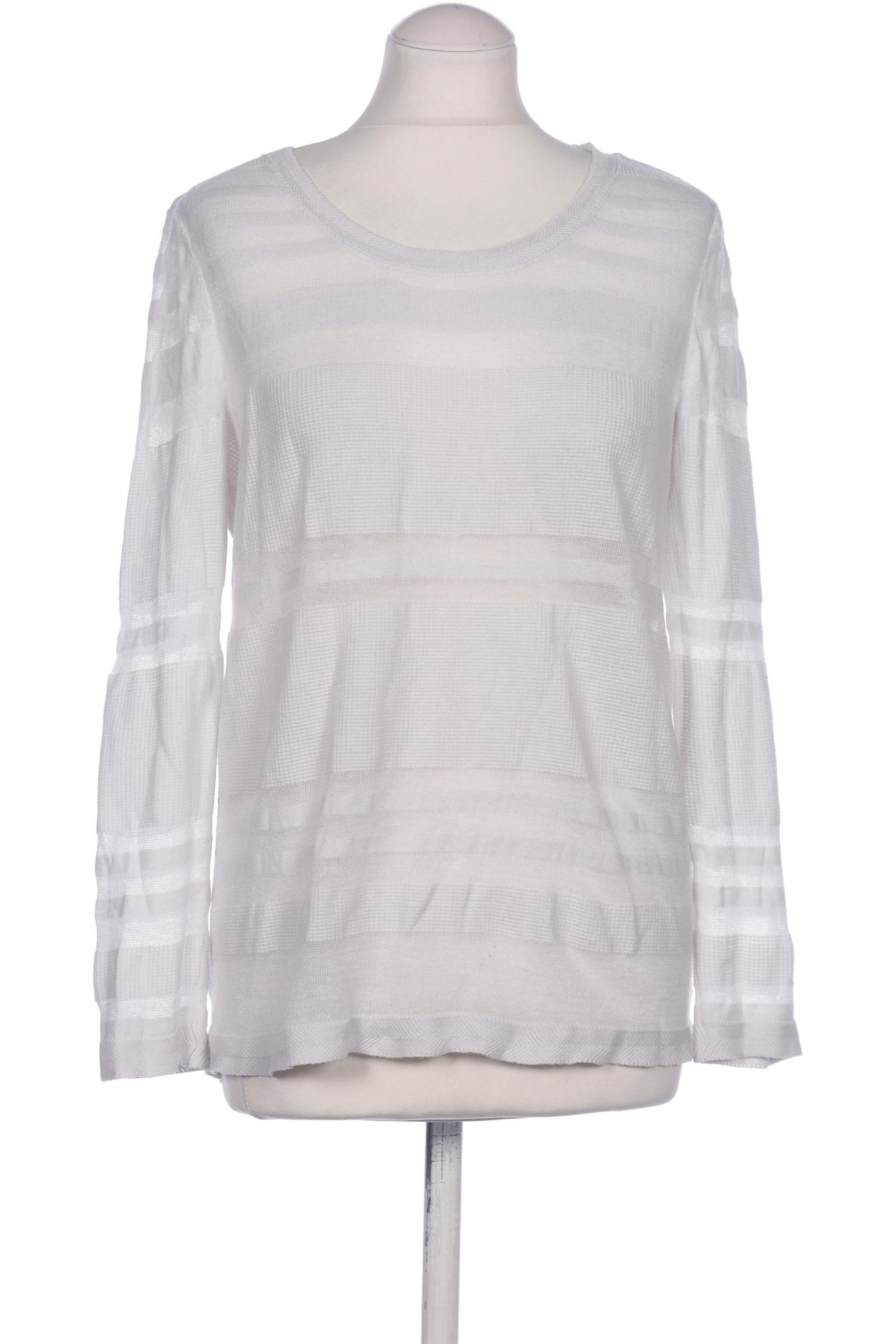 

edc by Esprit Damen Pullover, weiß, Gr. 38