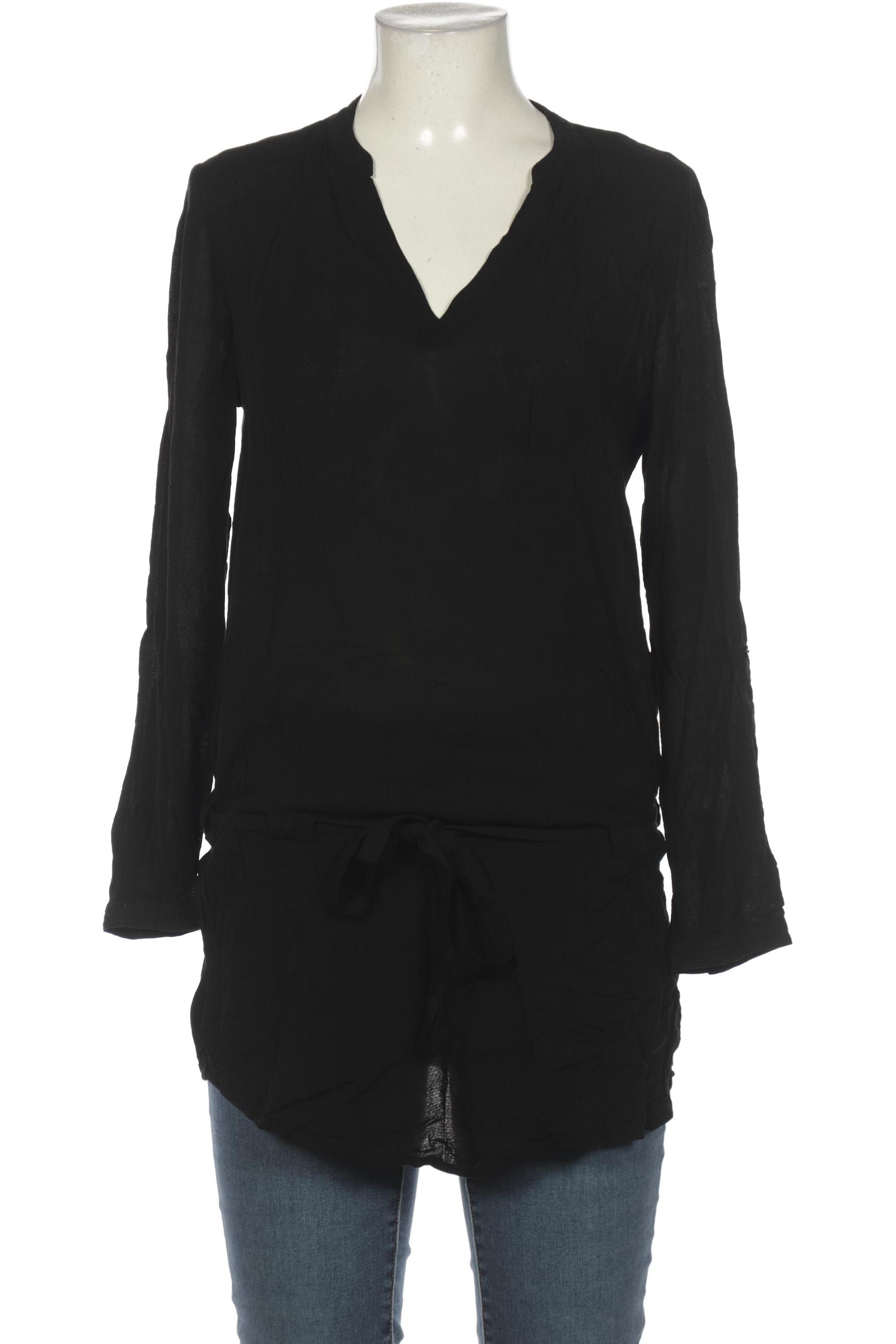 

edc by Esprit Damen Bluse, schwarz