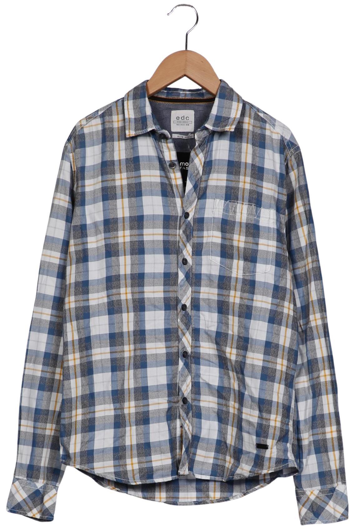 

edc by Esprit Herren Hemd, mehrfarbig, Gr. 46