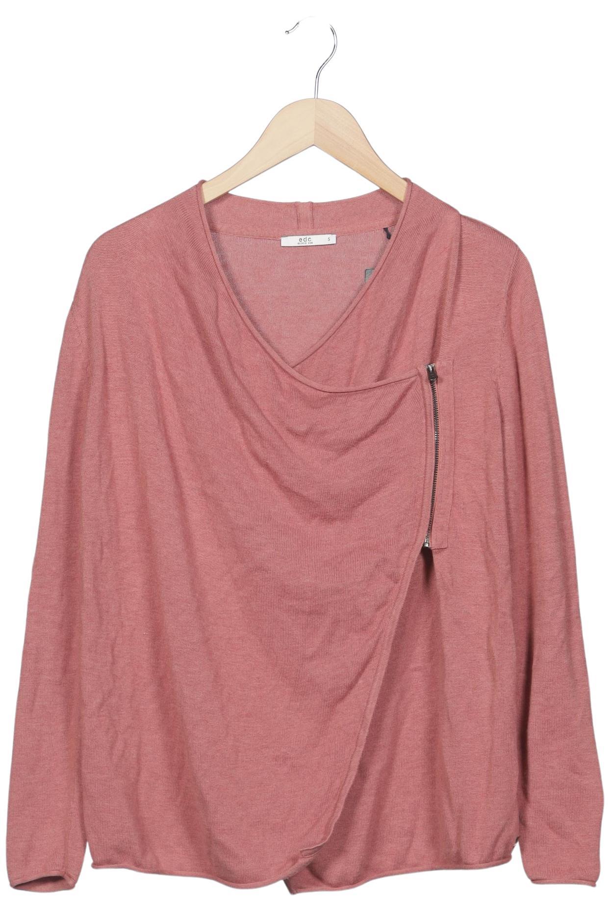 

edc by Esprit Damen Strickjacke, pink, Gr. 36