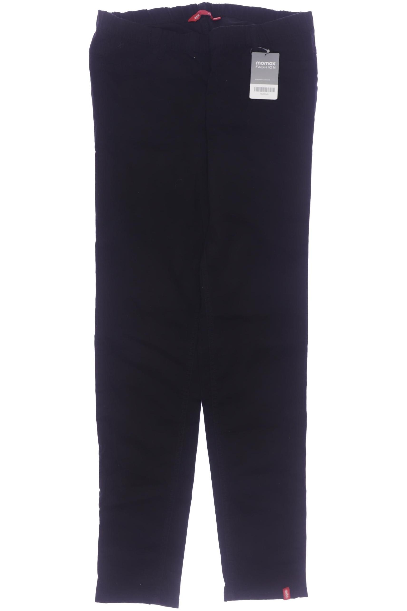 

edc by Esprit Damen Stoffhose, schwarz, Gr. 44