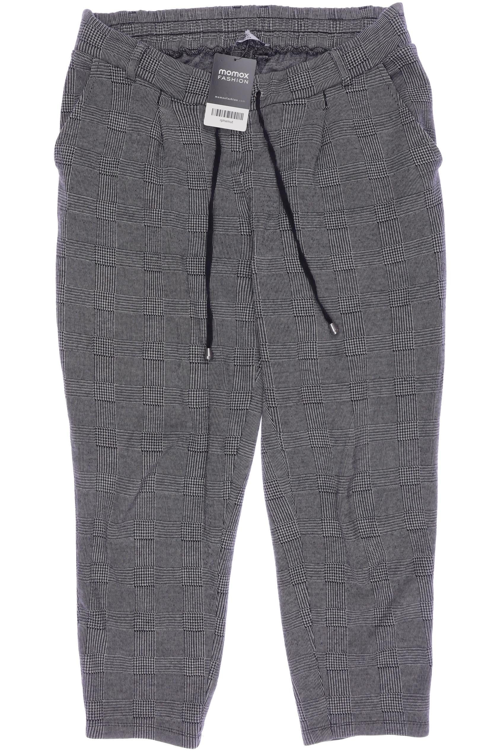 

edc by Esprit Damen Stoffhose, grau, Gr. 0