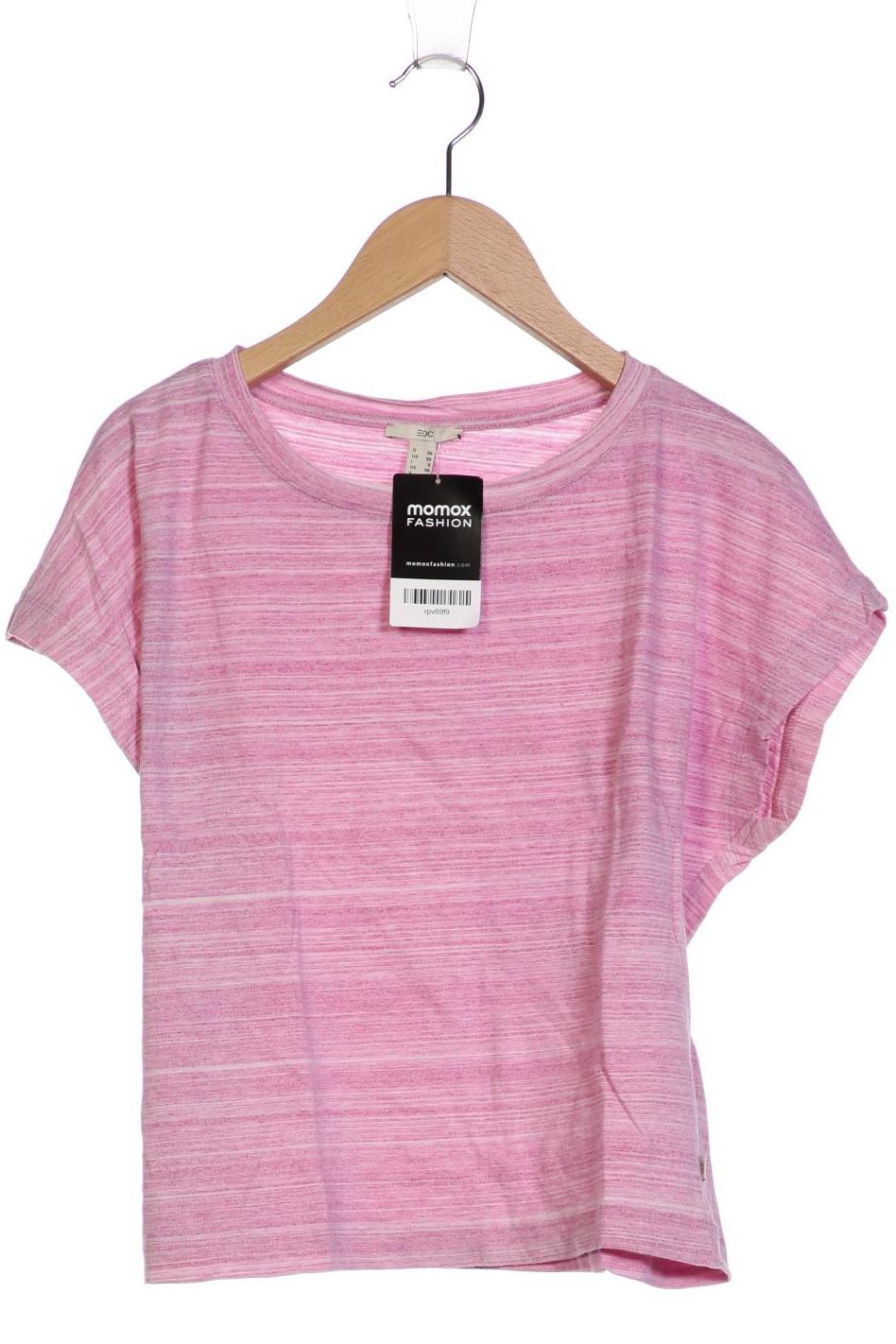 

edc by Esprit Damen T-Shirt, pink, Gr. 34
