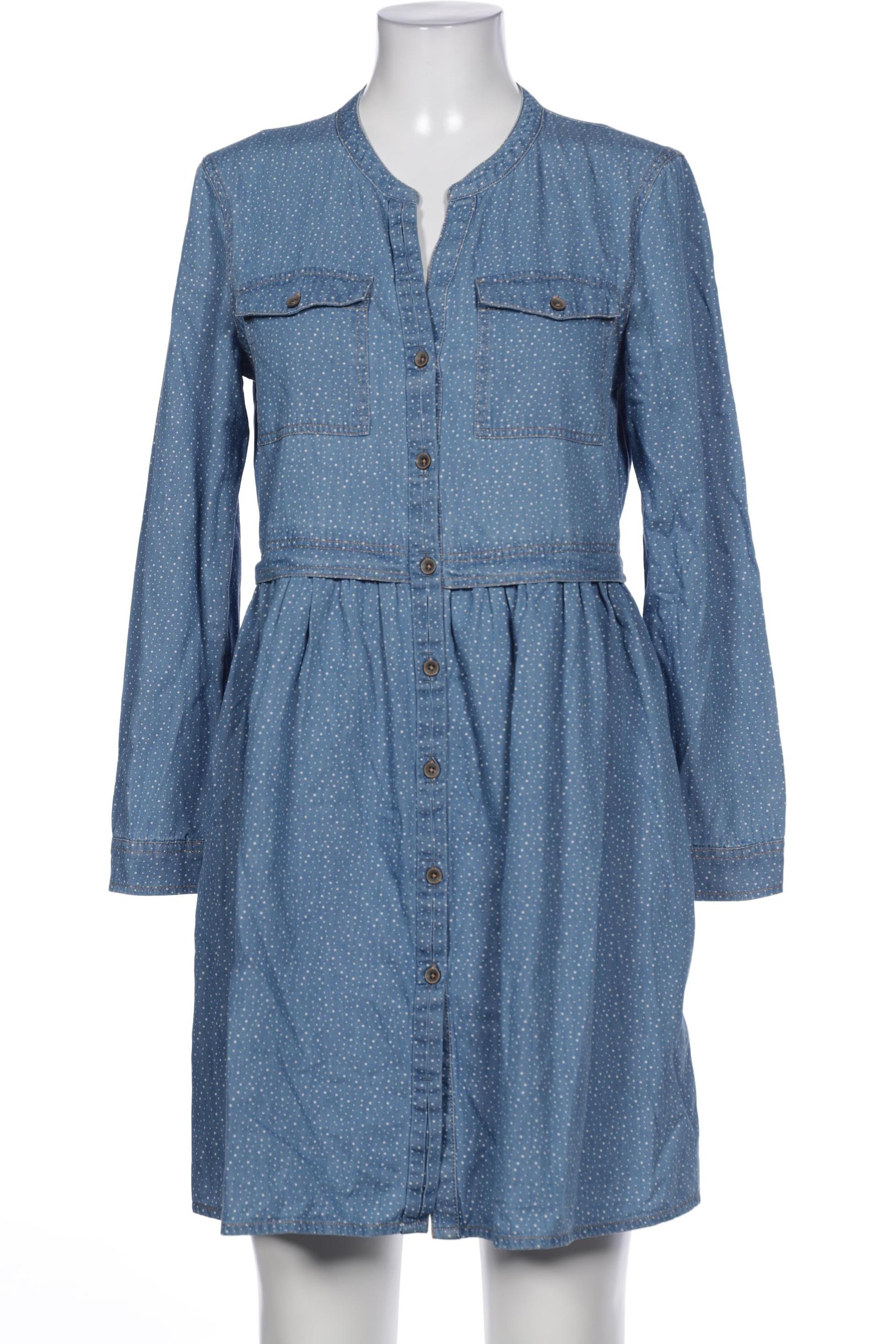 

edc by Esprit Damen Kleid, blau, Gr. 38